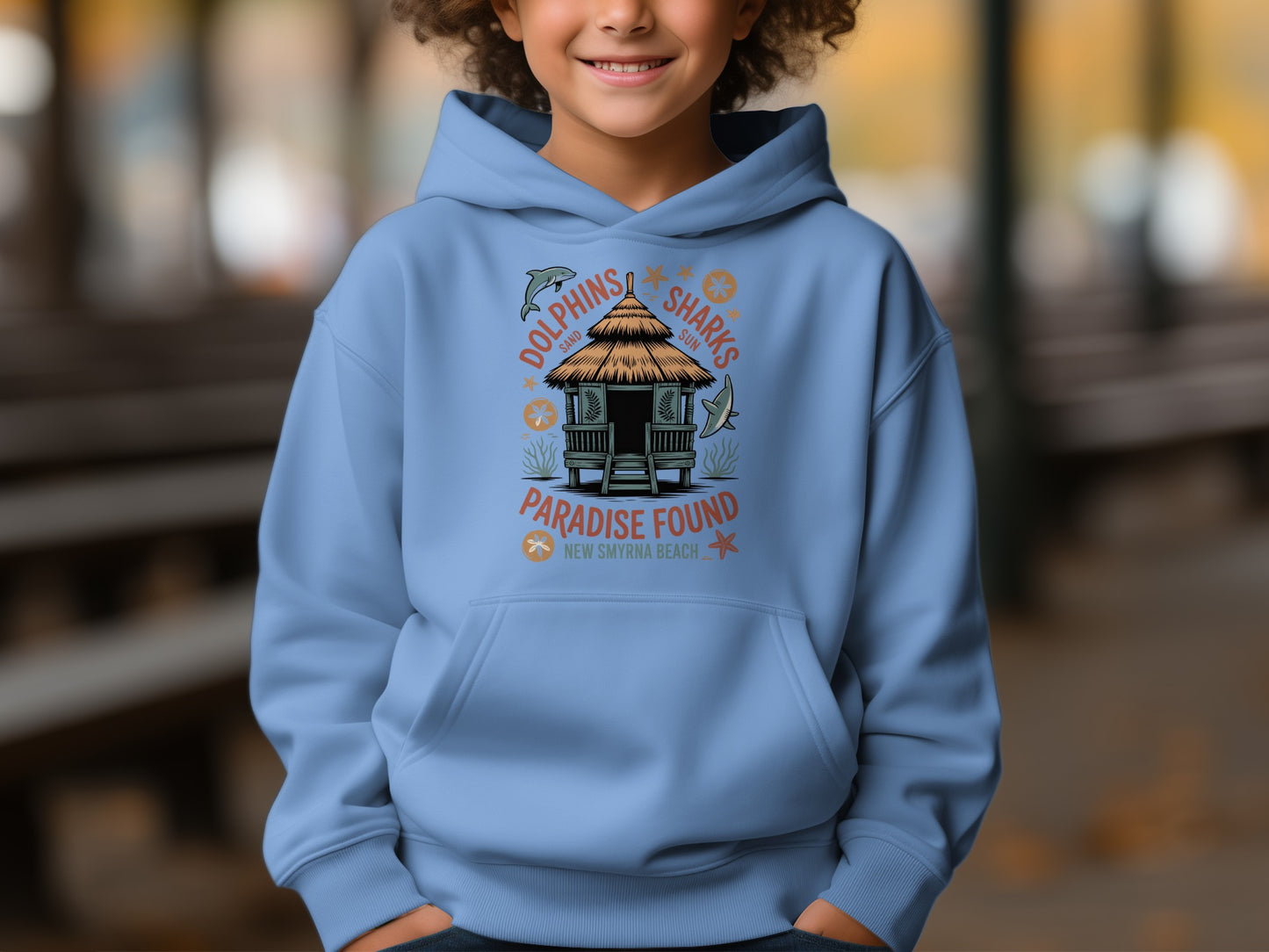 New Smyrna Beach Paradise Found Hoodie product