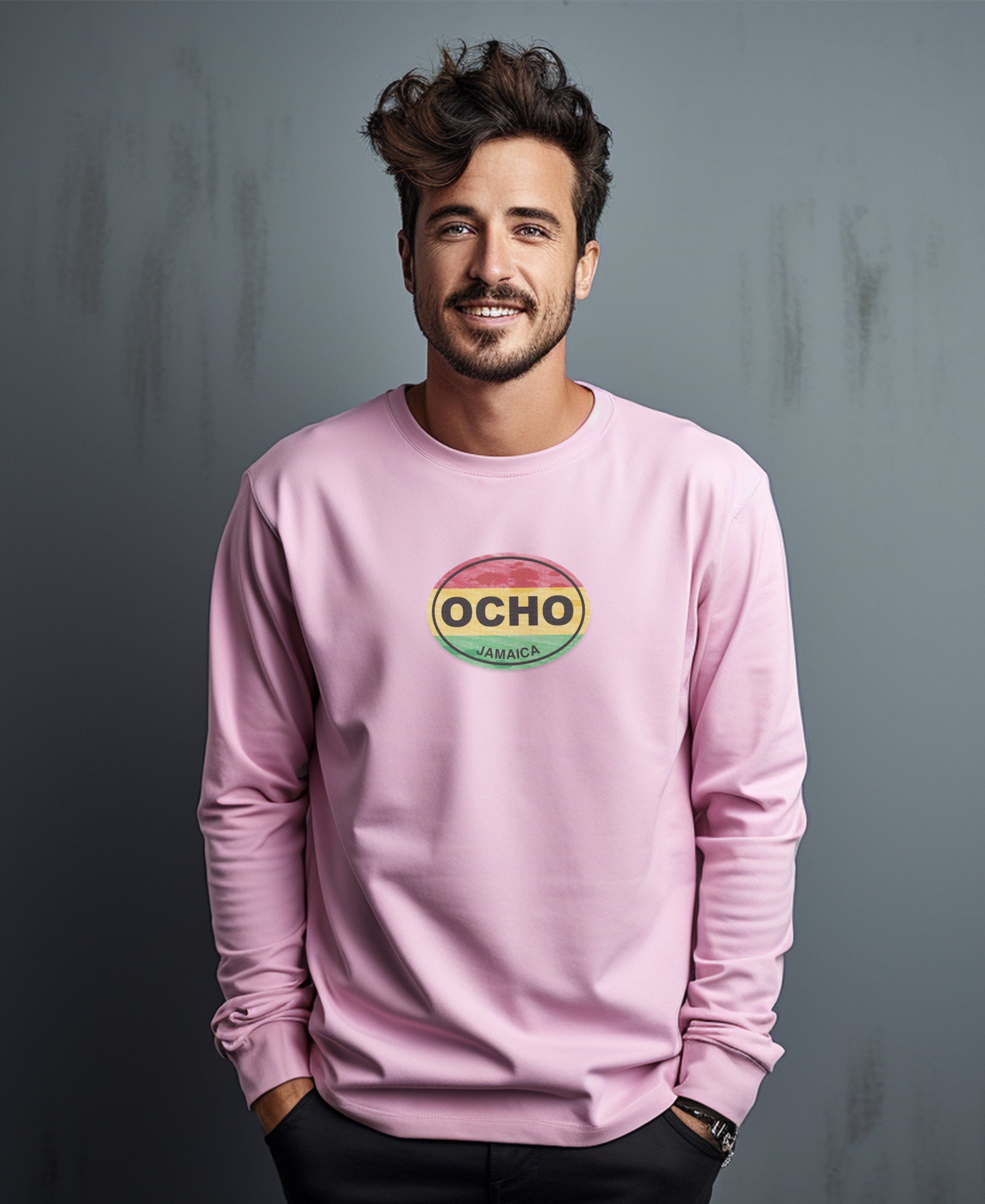 Ocho Rios Dunns River Falls and Music Festivals Mens Long Sleeve T Shirt