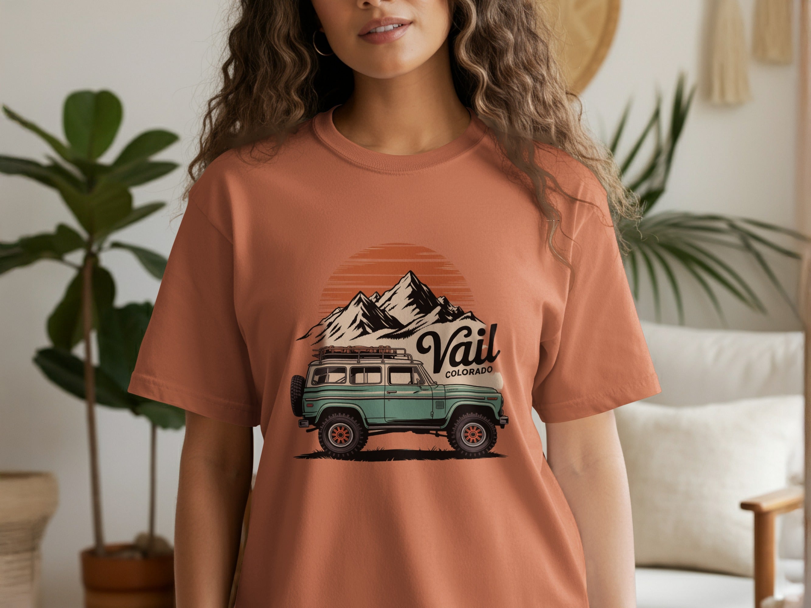 Vintage Vail Colorado Off-Road Adventure T-shirt