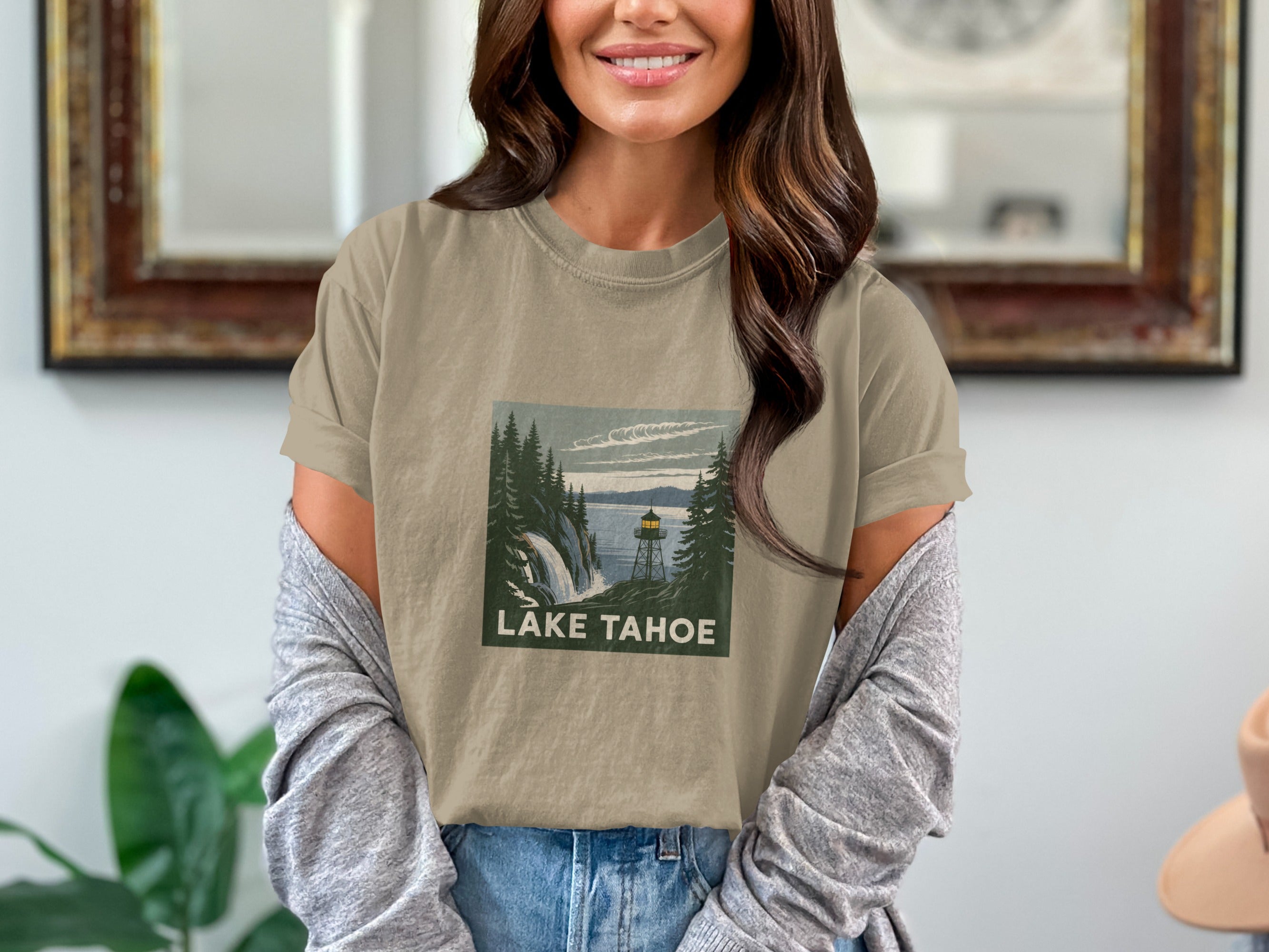 Scenic Lake Tahoe Graphic Tee product type