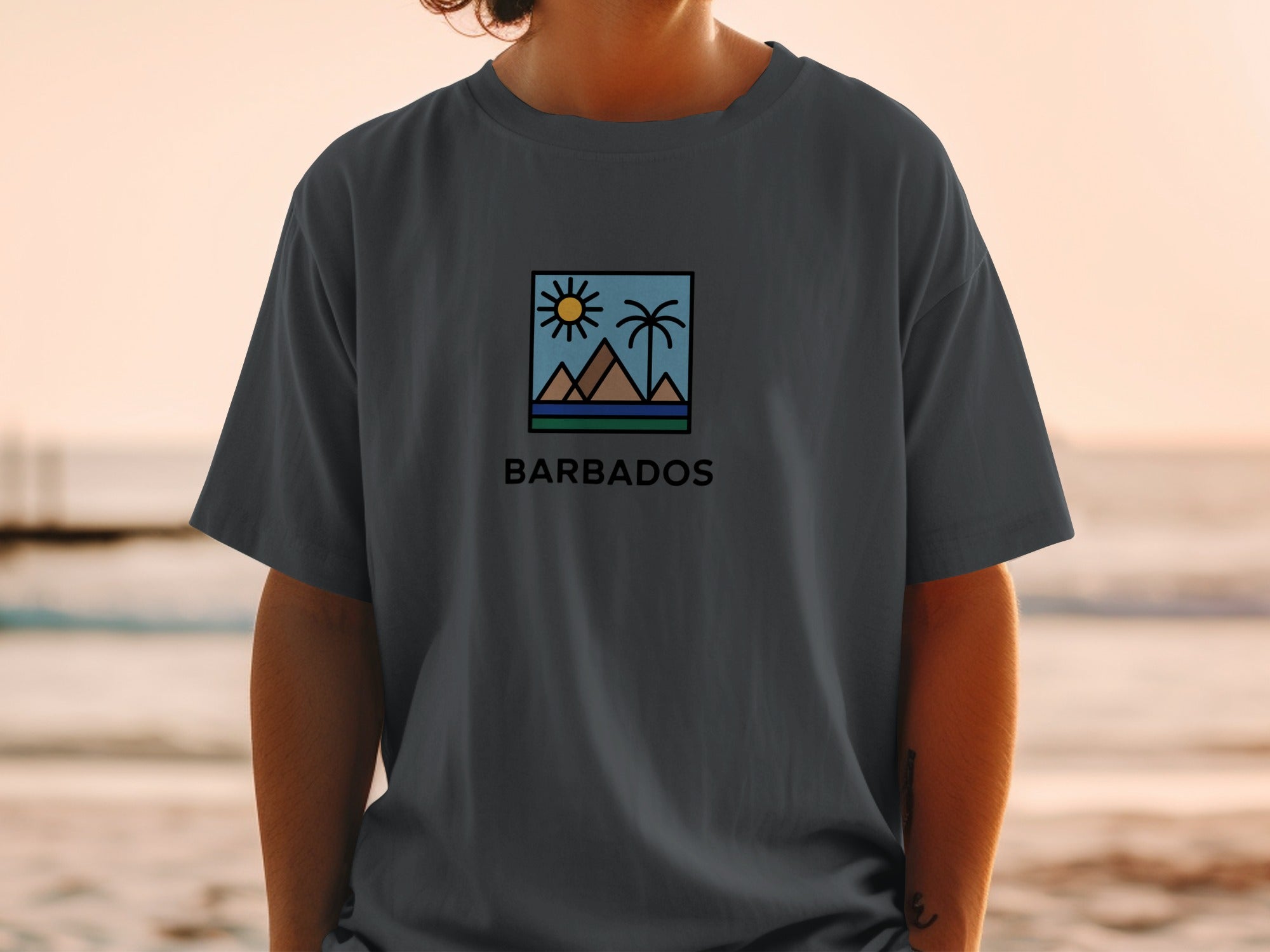 Scenic Barbados Graphic Tee for Comfortable Wear product