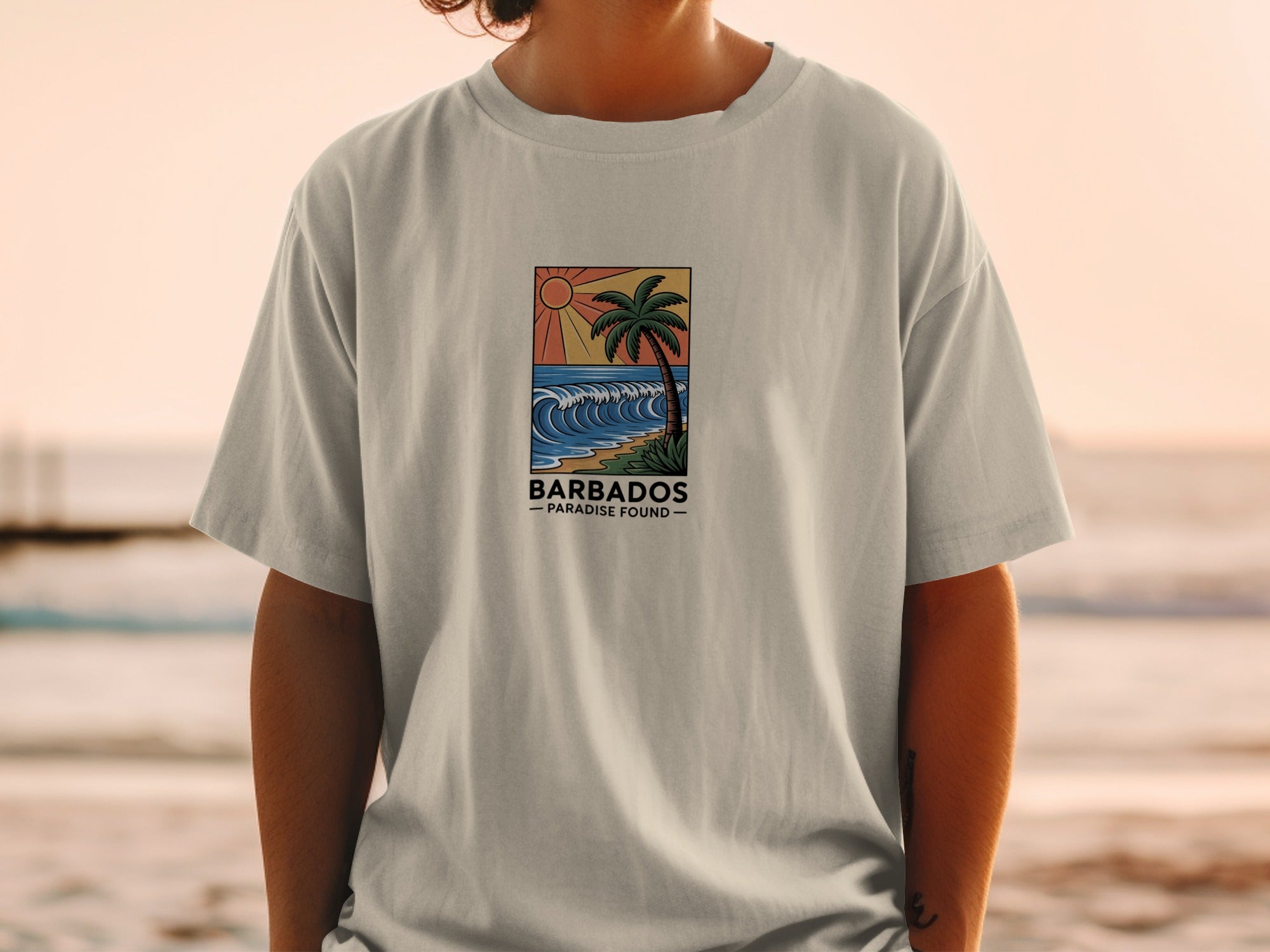 Barbados Paradise Found Graphic T-Shirt product type