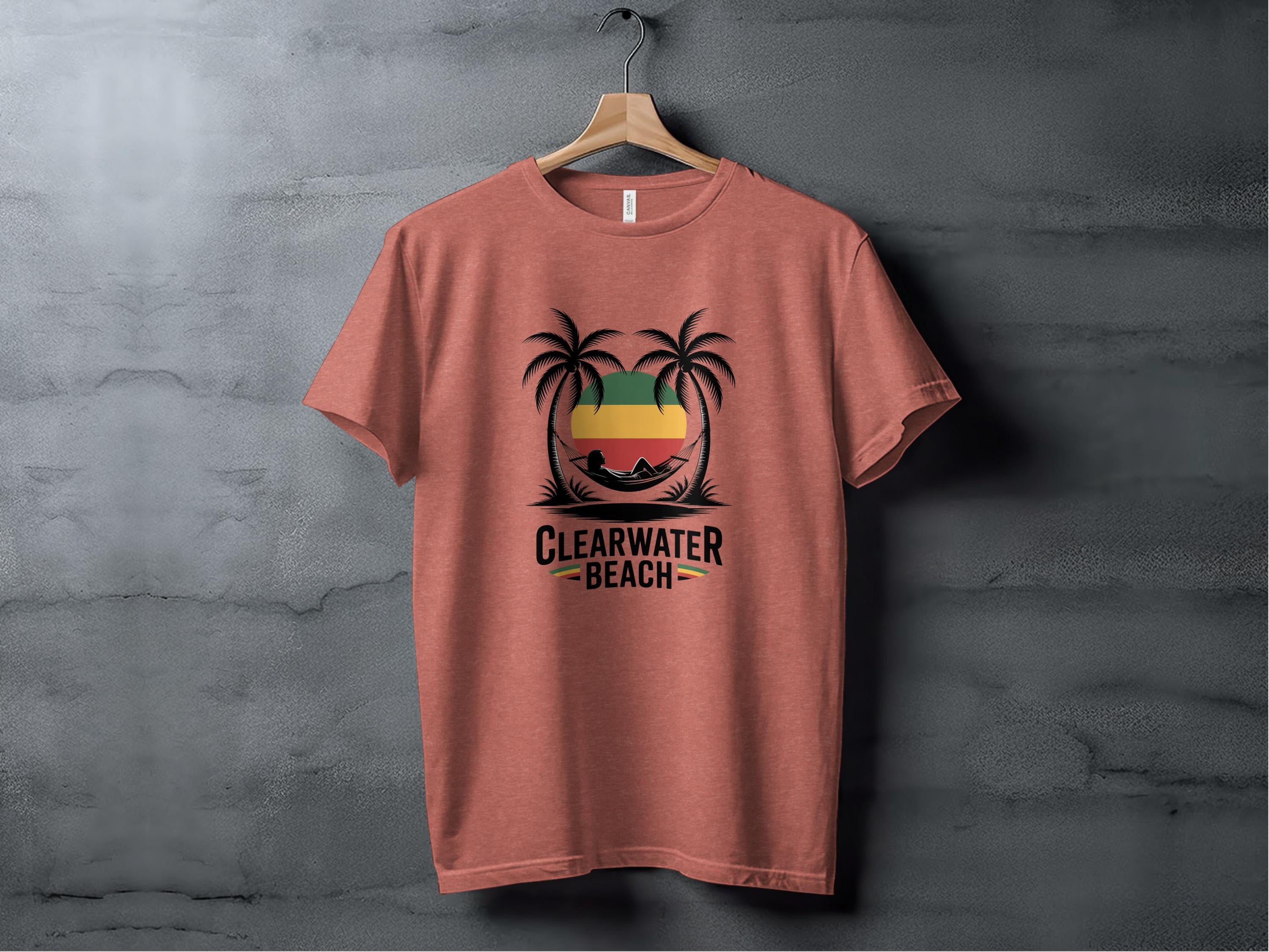 Clearwater Beach Sunset Graphic T-Shirt product