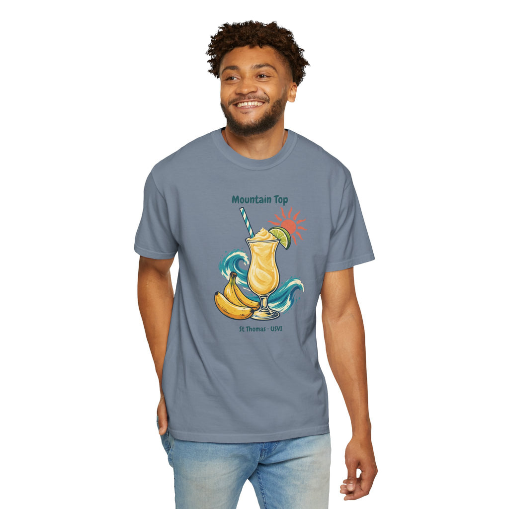 Mountain Top St. Thomas USVI Comfort Colors 1717 T-Shirt