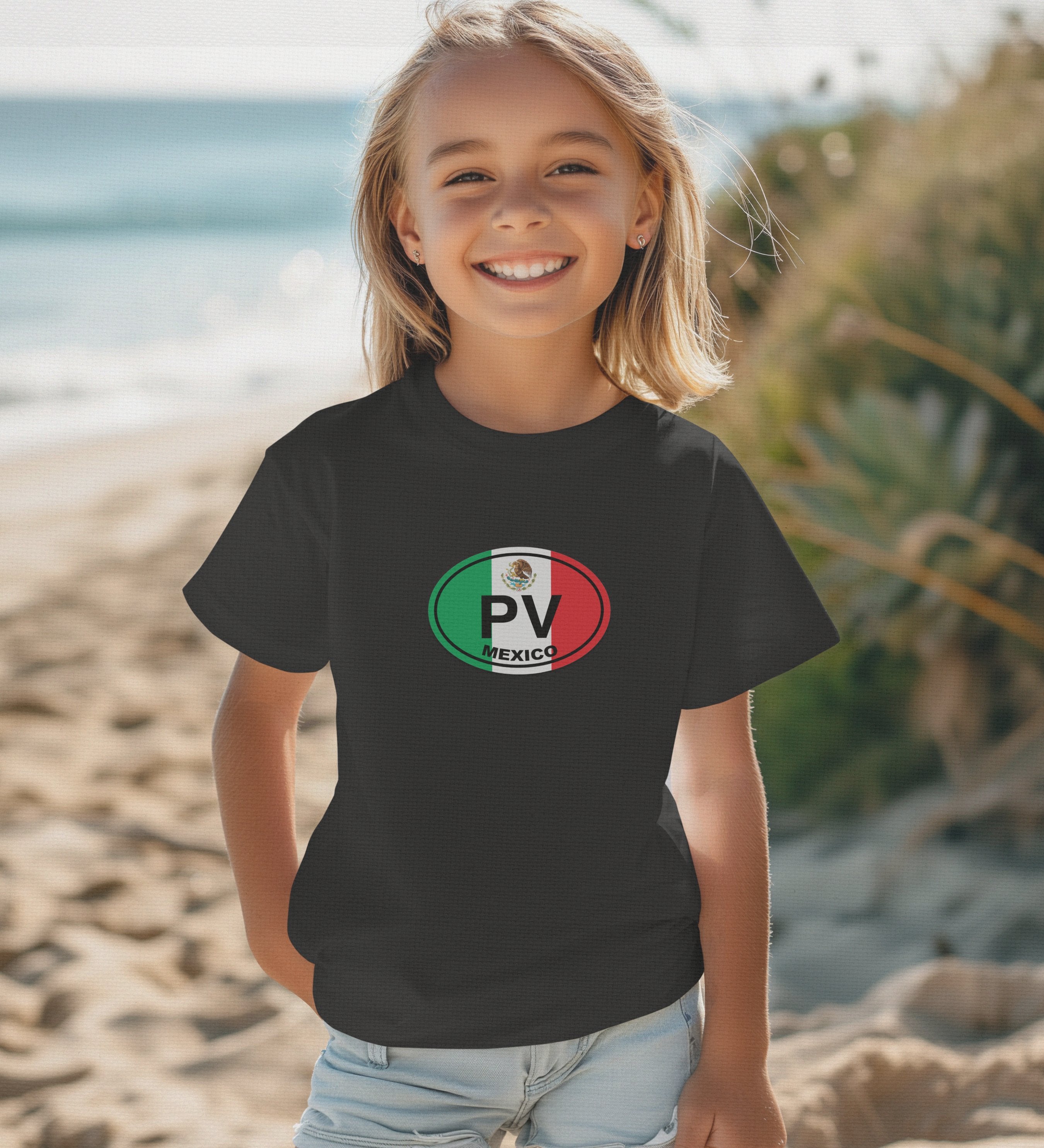 Puerto Vallarta gift for ziplining through the jungle youth clothing and travel souvenirs