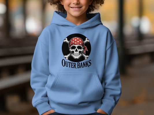Outer Banks Skull and Crossbones Hoodie product