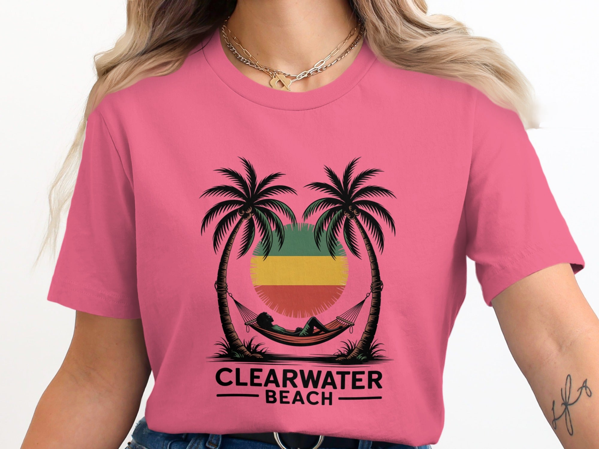 Clearwater Beach Graphic Print Relaxed Fit T-Shirt product