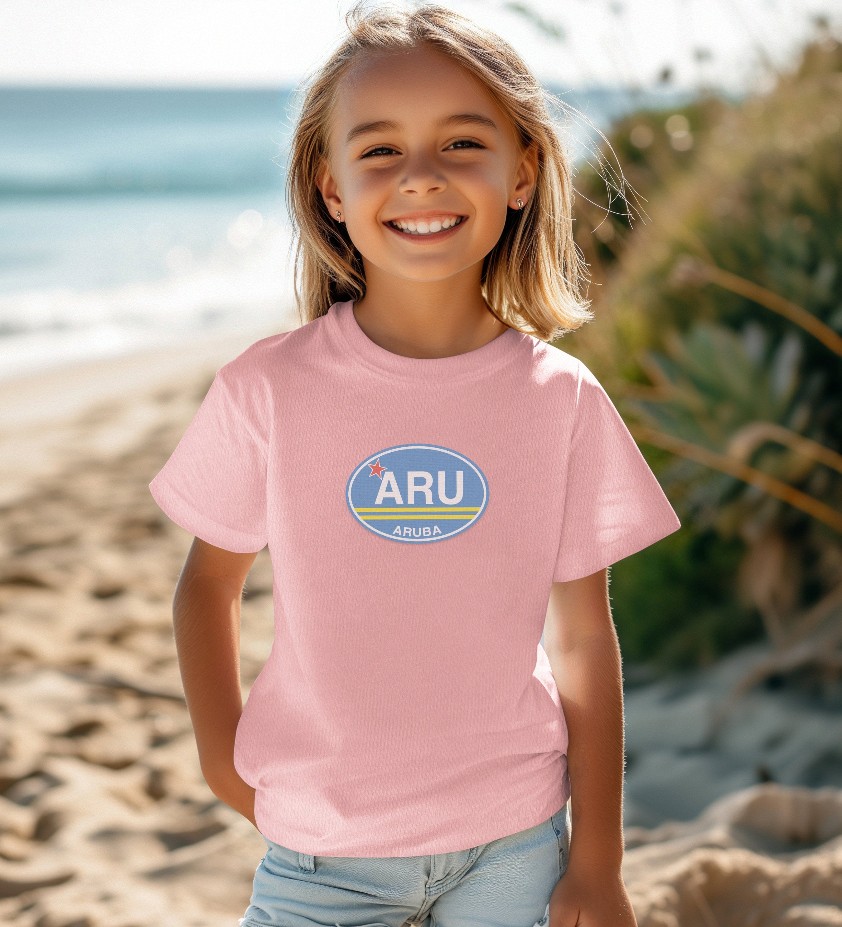 Aruba gift for exploring the Butterfly Farm youth clothing and travel souvenirs