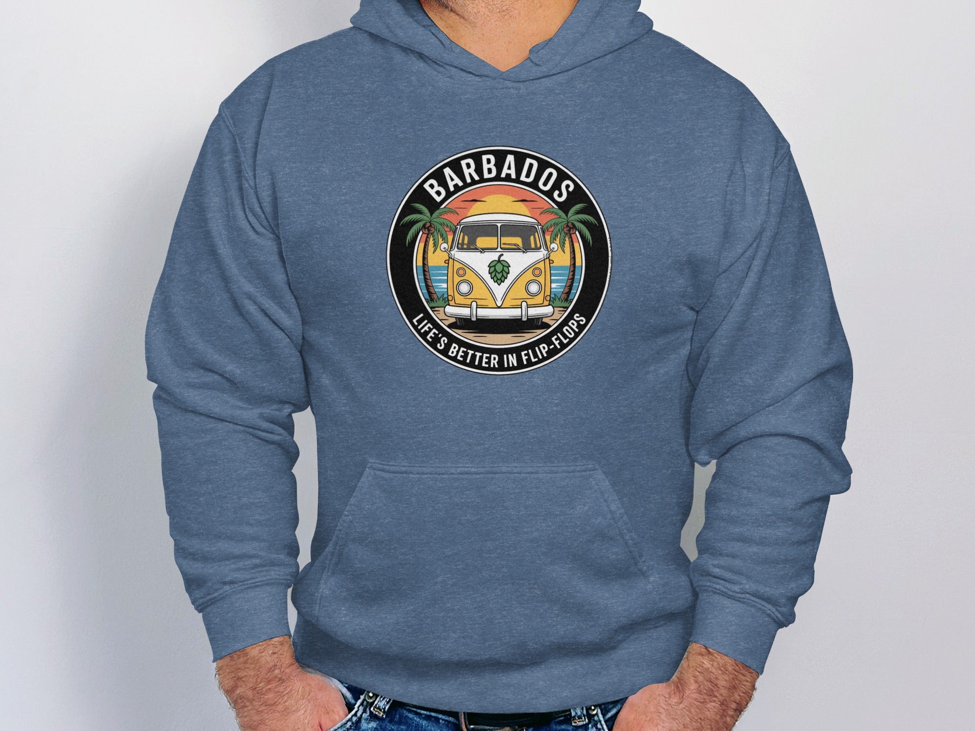 Barbados Life's Better in Flip-Flops Hoodie product type