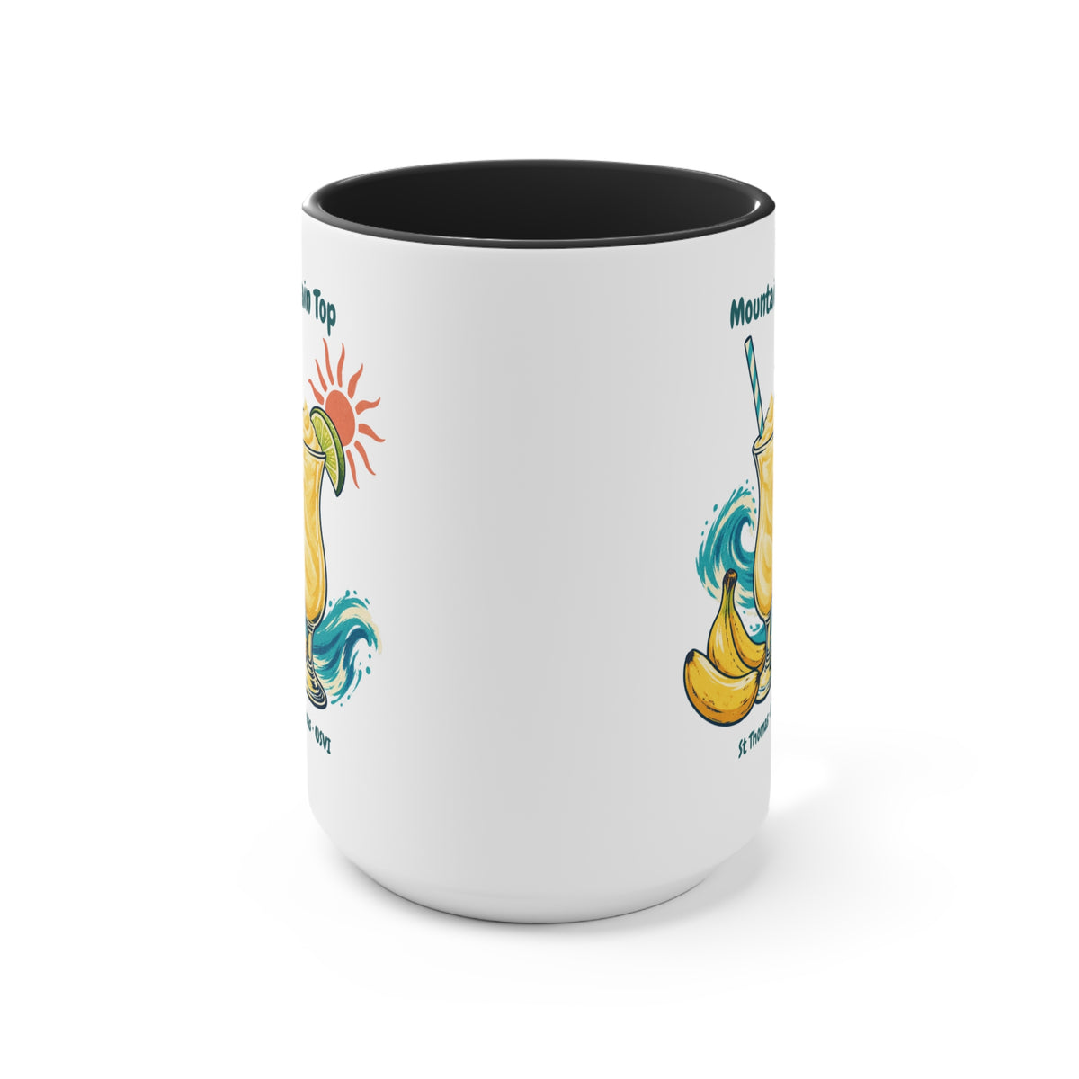 Mountain Top St. Thomas USVI Accent Coffee Mug