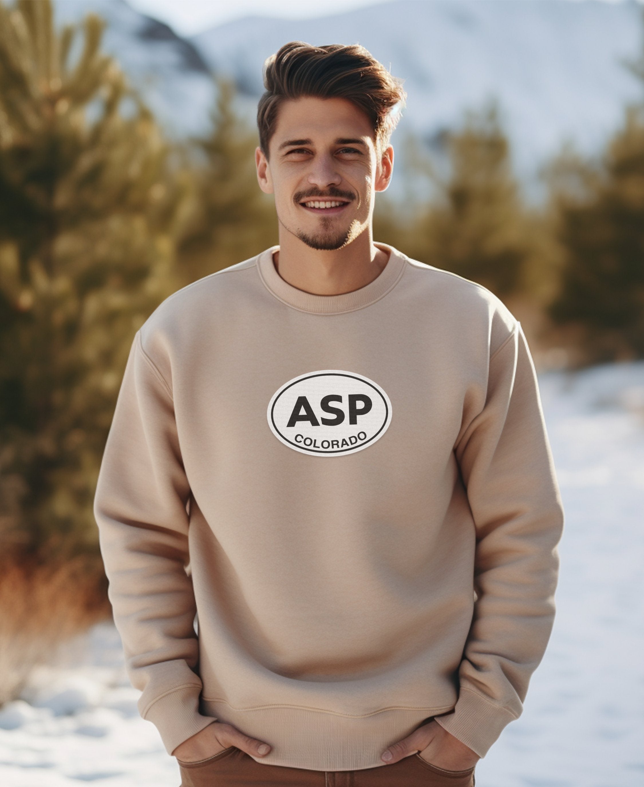Aspen Mens Sweatshirts for Mountain Travel