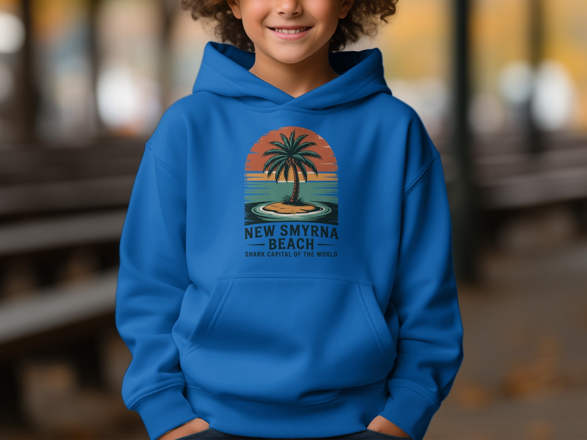 New Smyrna Beach Shark Capital of the World hoodie product
