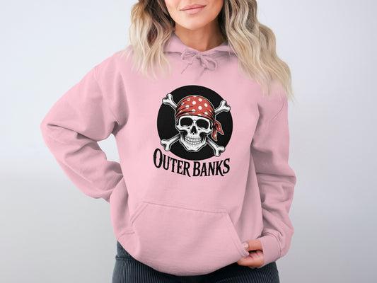 Outer Banks Skull and Crossbones Hoodie product