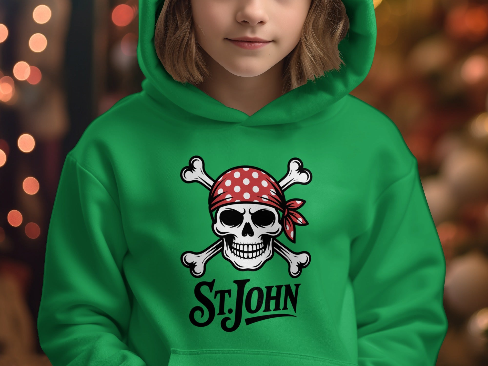 St. John Skull and Crossbones Graphic Hoodie product type