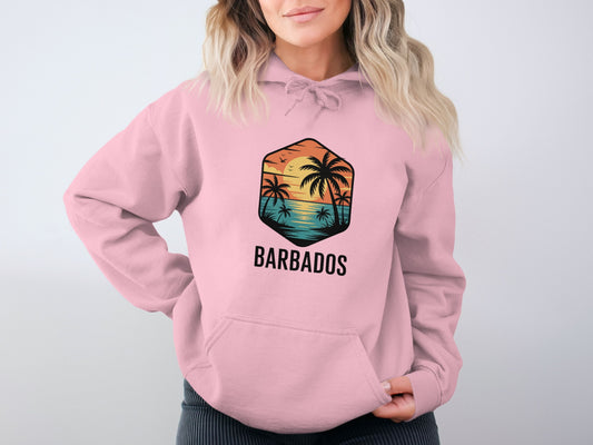 Barbados Sunset Scene Graphic Hoodie product type