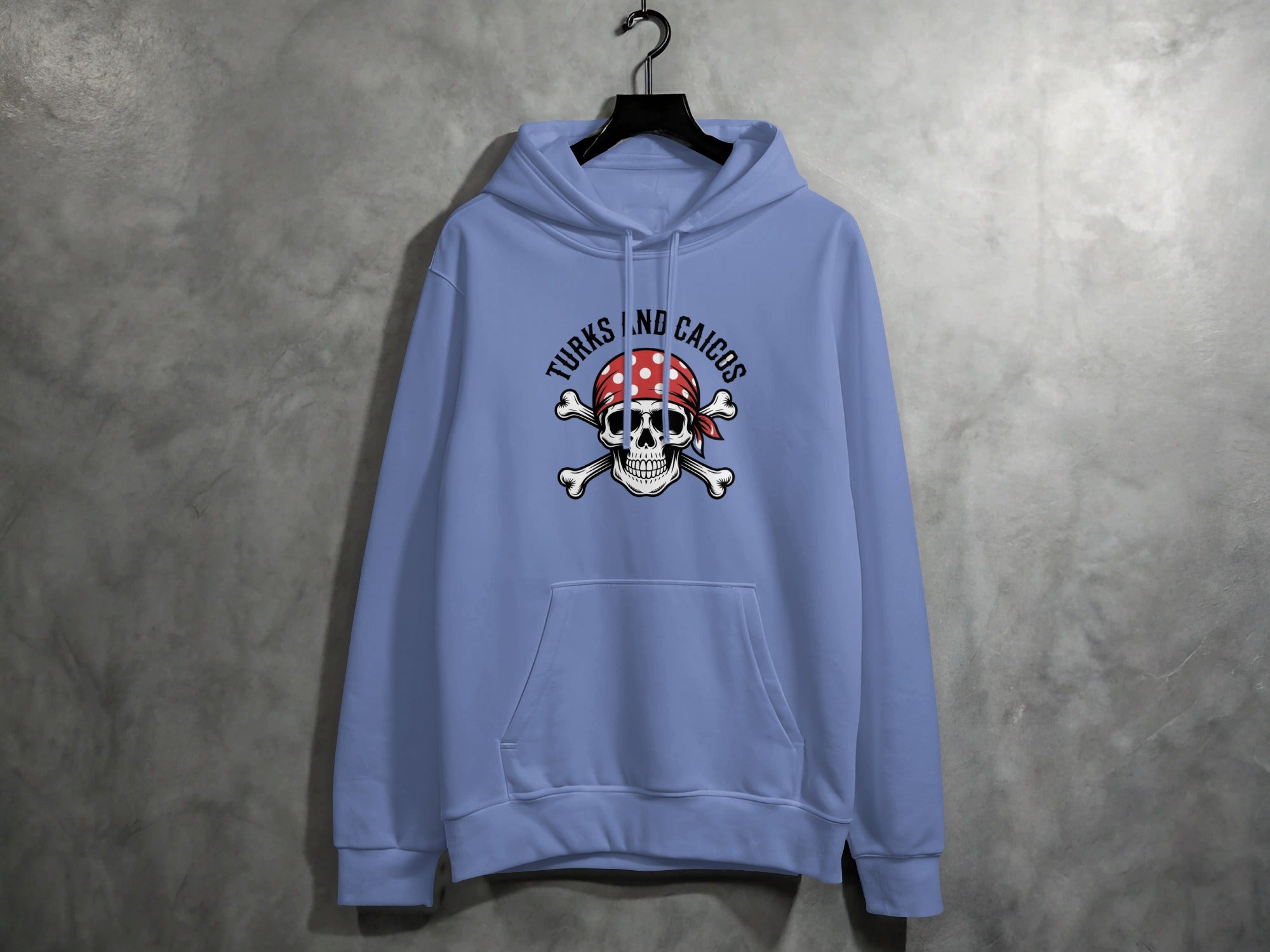 Turks and Caicos Skull Graphic Hoodie product