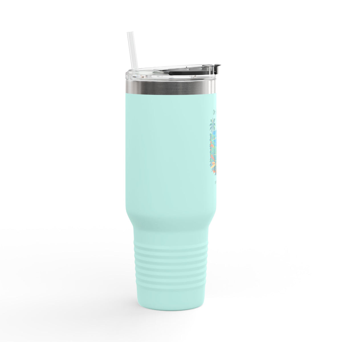 Drake's Seat St. Thomas USVI Polar Camel Insulated Travel Mug 40oz