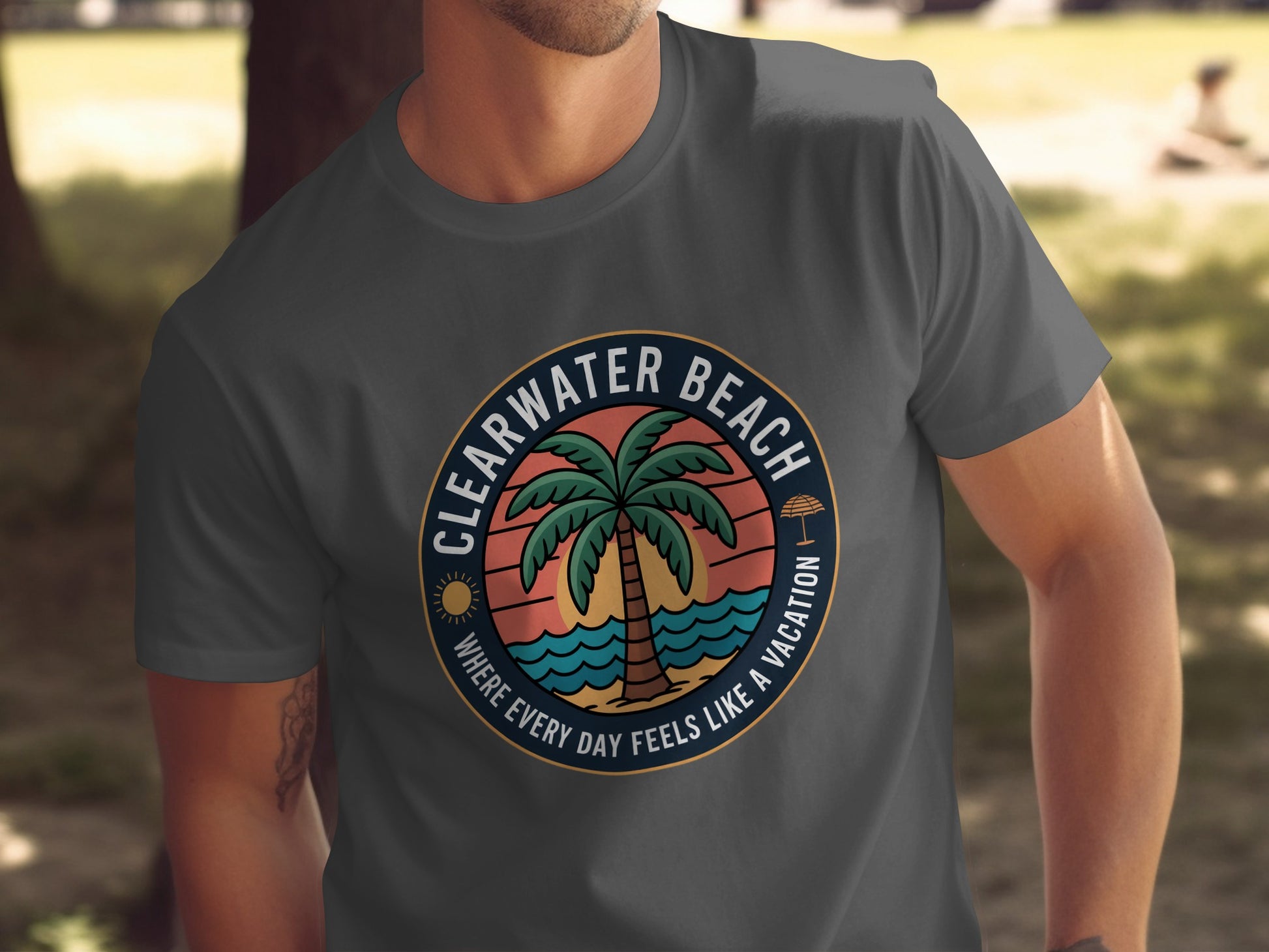Clearwater Beach Vacation Style T-Shirt product