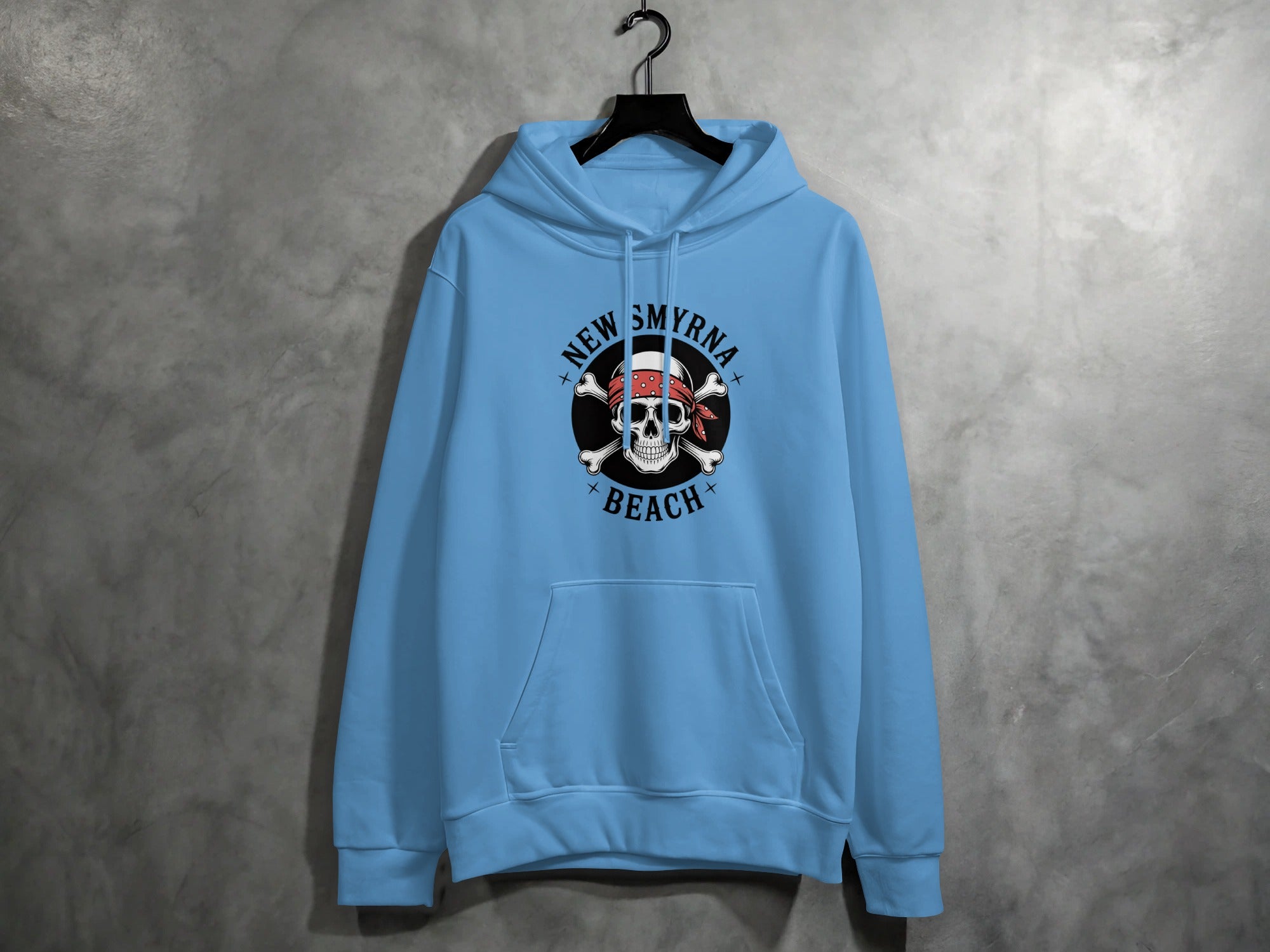 New Smyrna Beach Graphic Skull Hoodie product