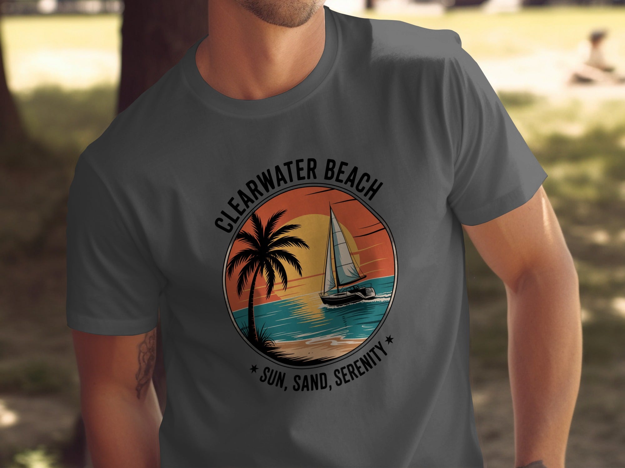 Clearwater Beach Sun Sand Serenity T-Shirt product