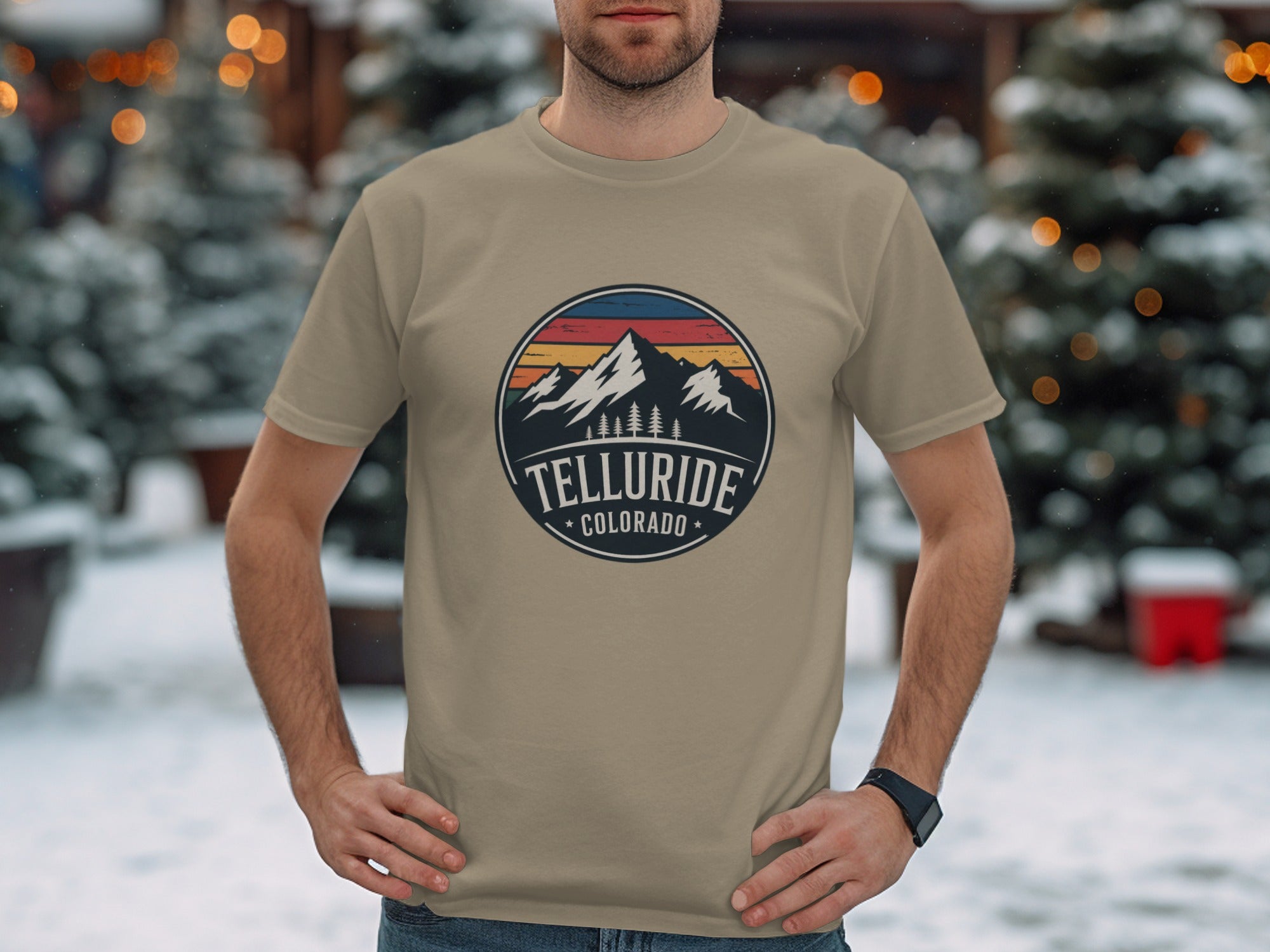 Telluride Colorado Graphic Tee for Adventure Enthusiasts