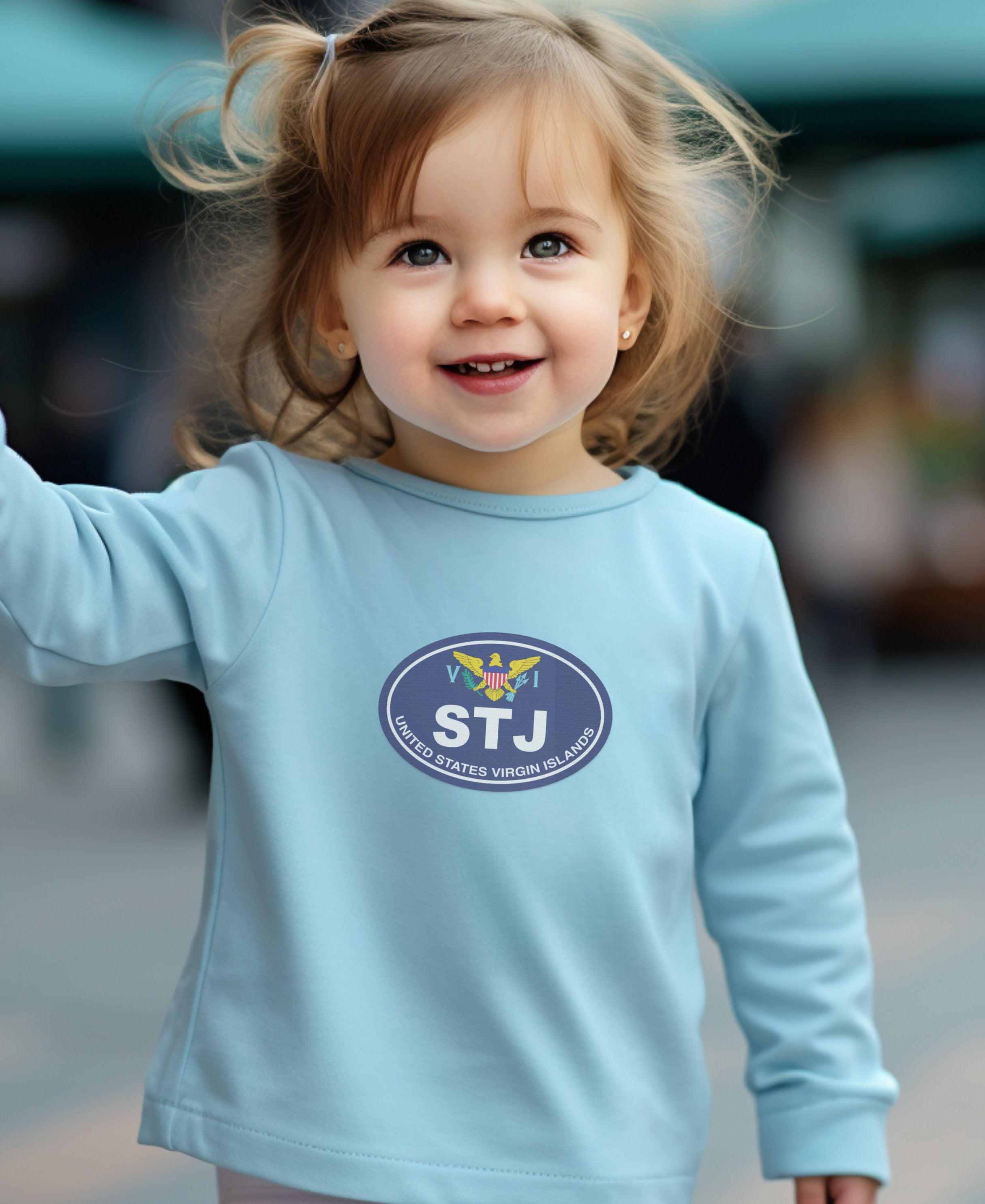 St John hiking family trails in Virgin Islands National Park Toddler Long Sleeve T-Shirt