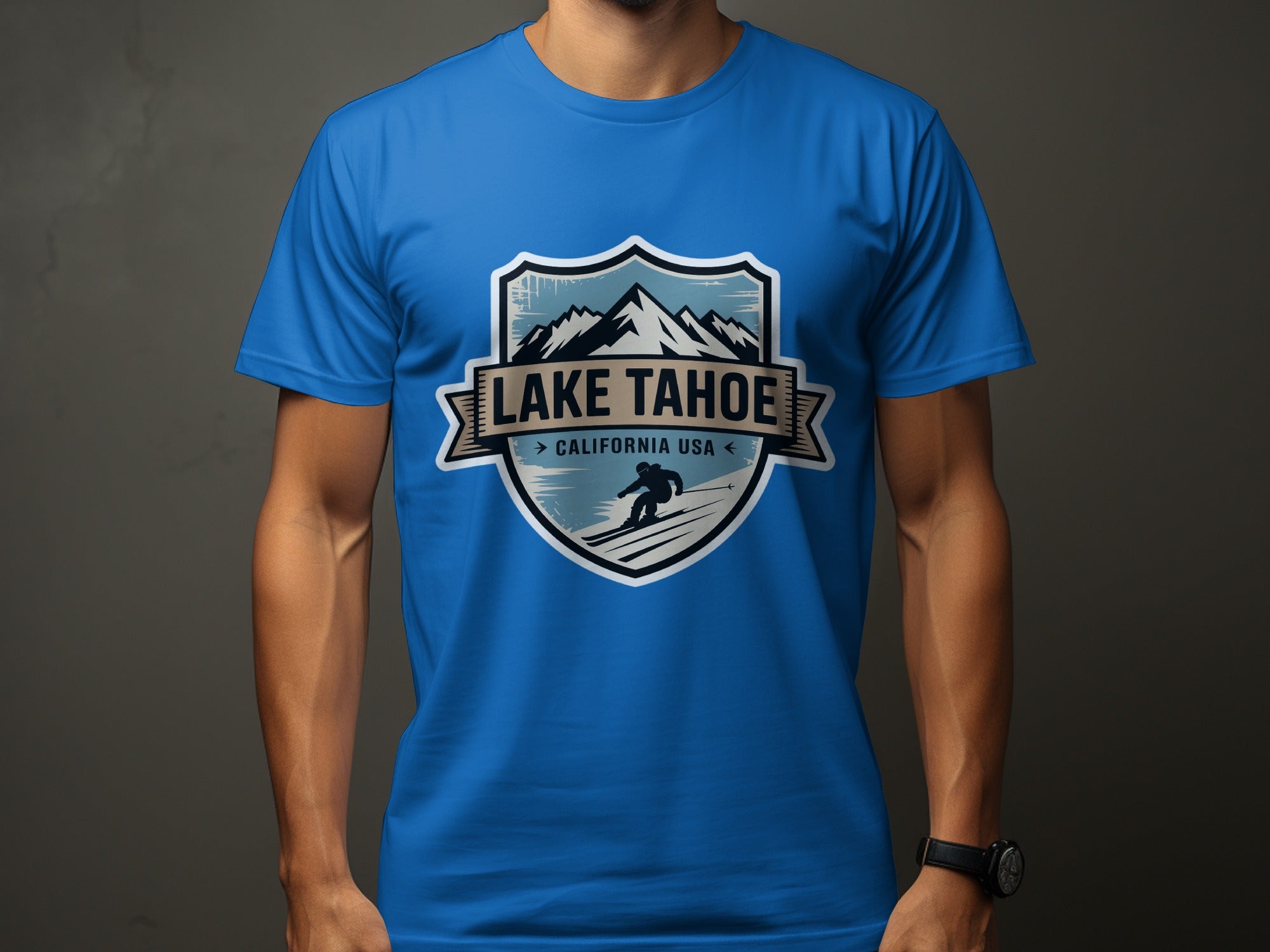 Lake Tahoe California USA Graphic T Shirt product type