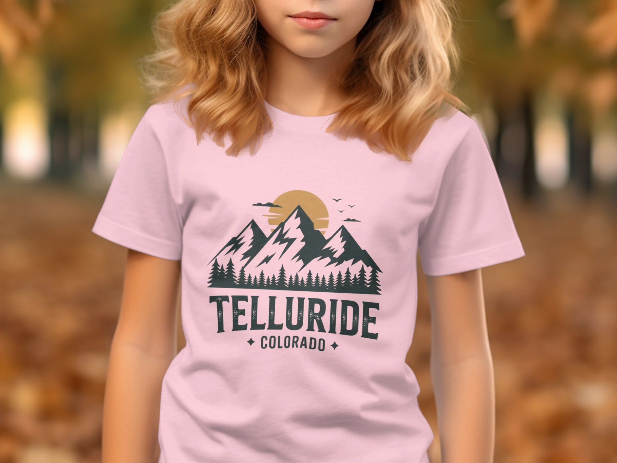 Telluride Colorado Mountains Graphic T-shirt