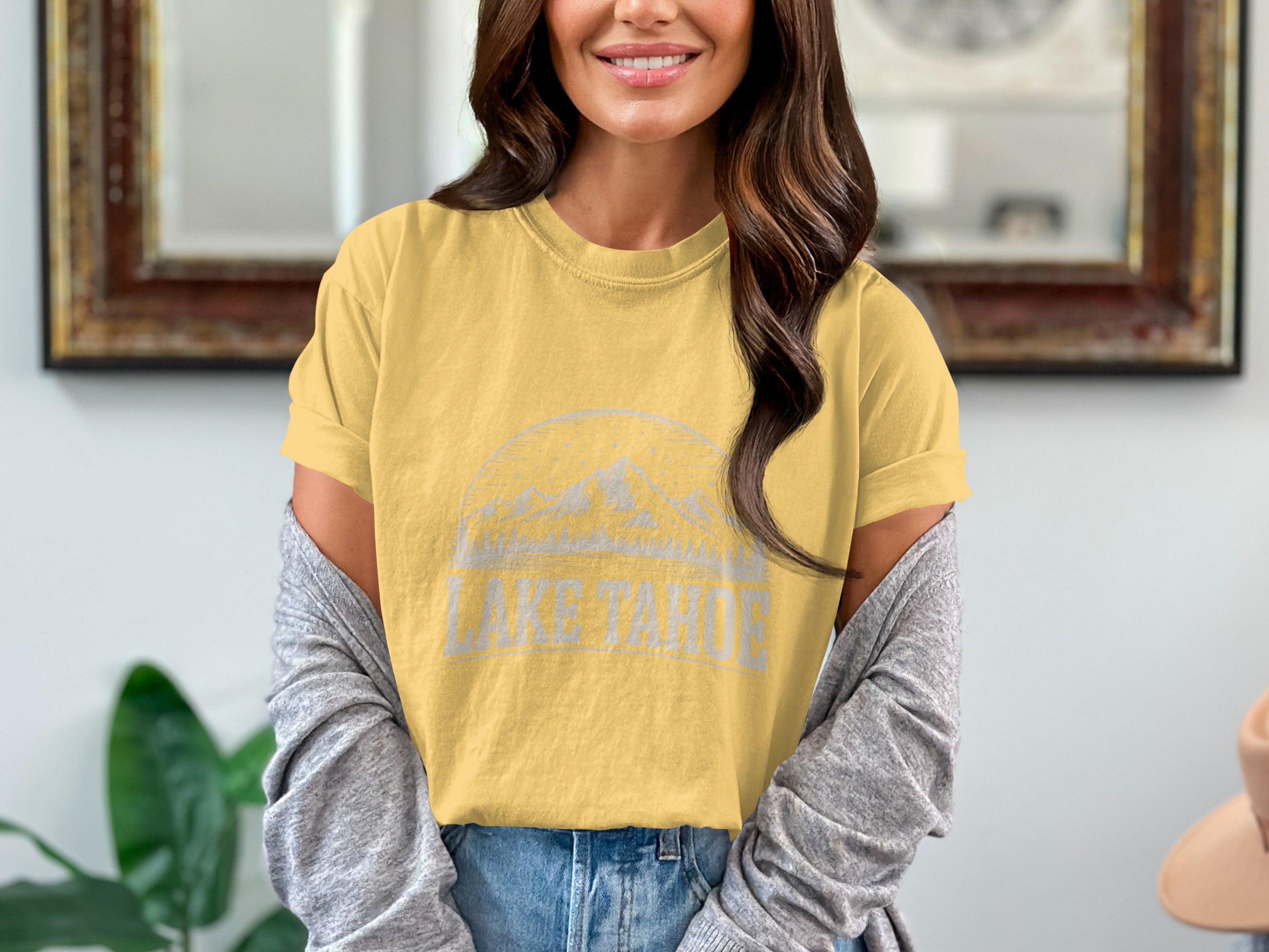 Lake Tahoe Graphic Tee Short Sleeve Shirt product type