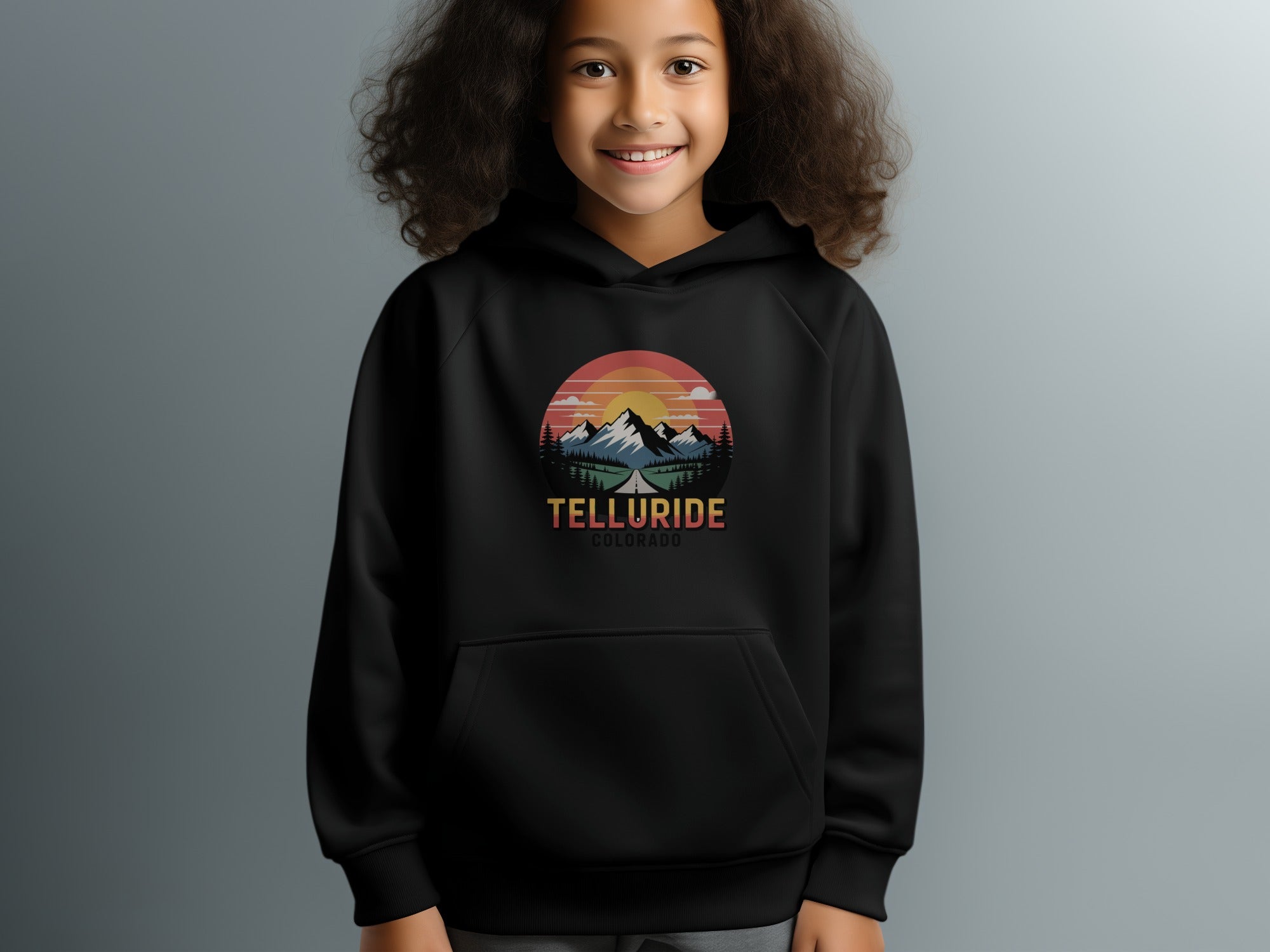 Telluride Colorado Mountains Sunset Hoodie Product
