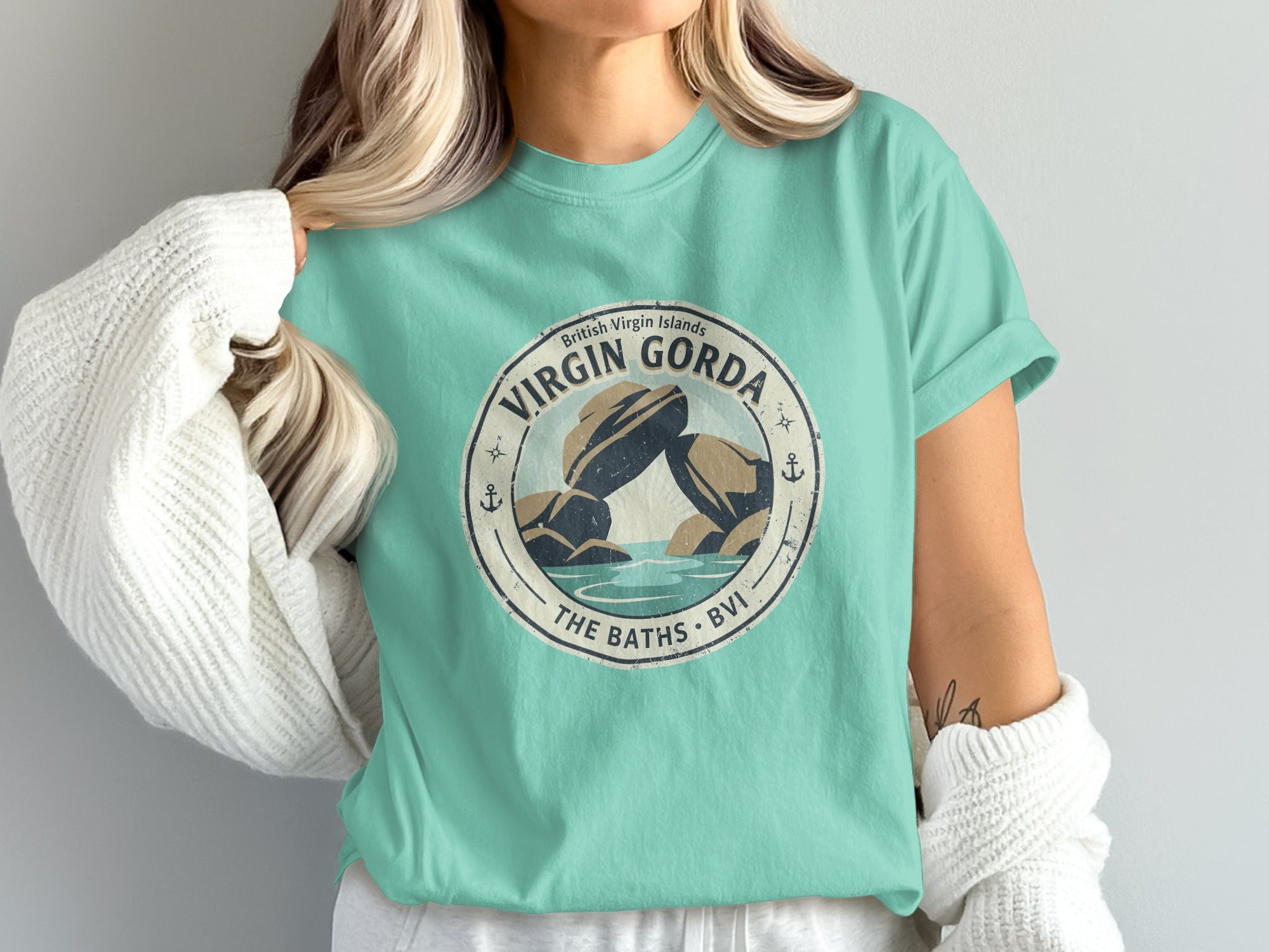 Virgin Gorda The Baths BVI British Virgin Islands Shirt