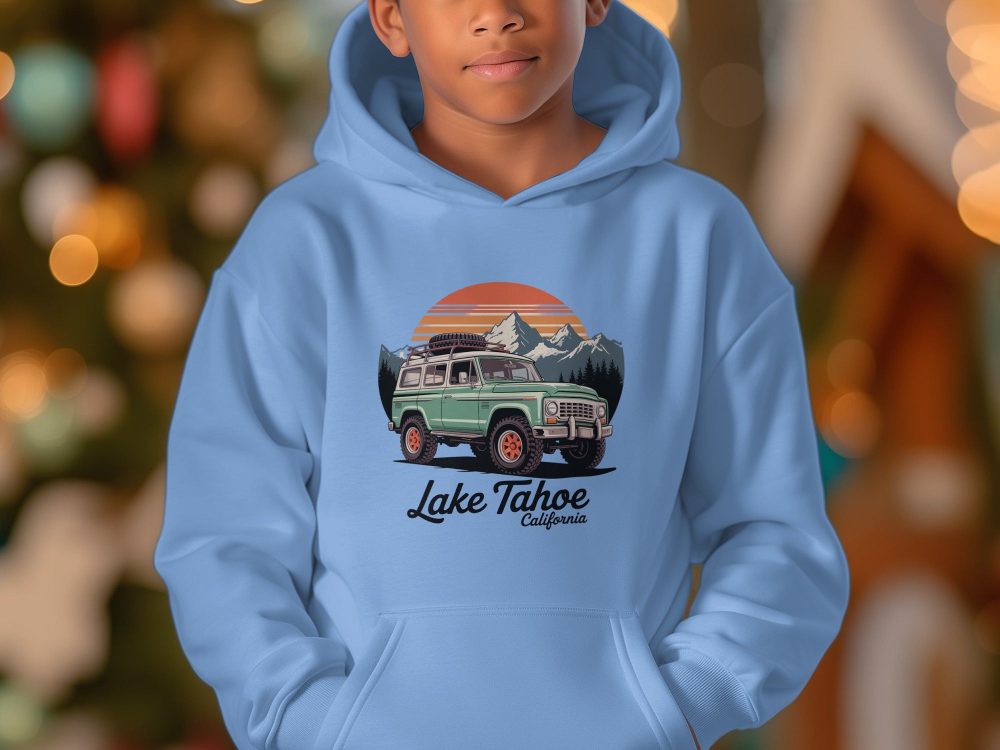 Adventure Awaits Lake Tahoe California Hoodie