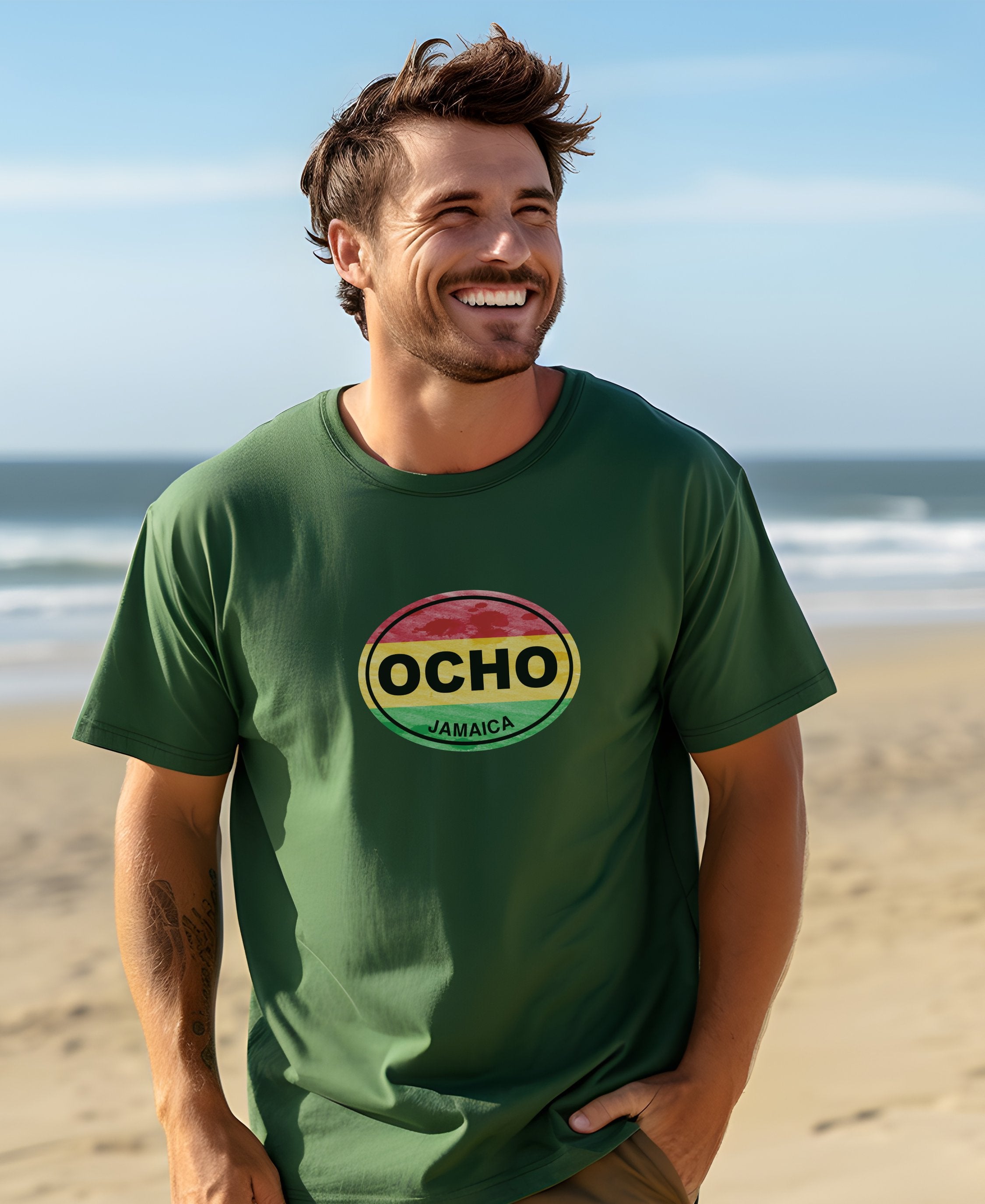 Ocho Rios Mens T-Shirt – Perfect for Ocho Rios Jazz Festival Week