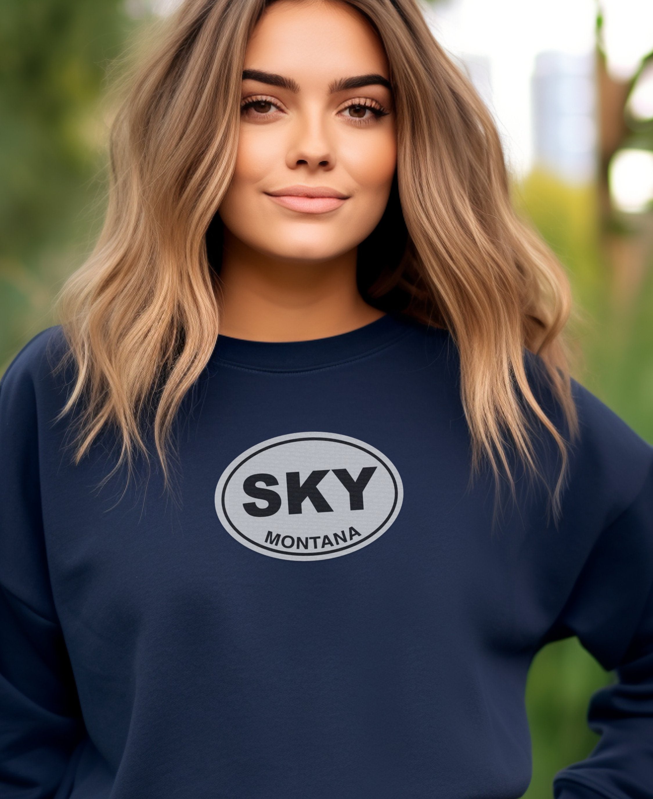 Sky Montana graphic print top stylish outdoor product type