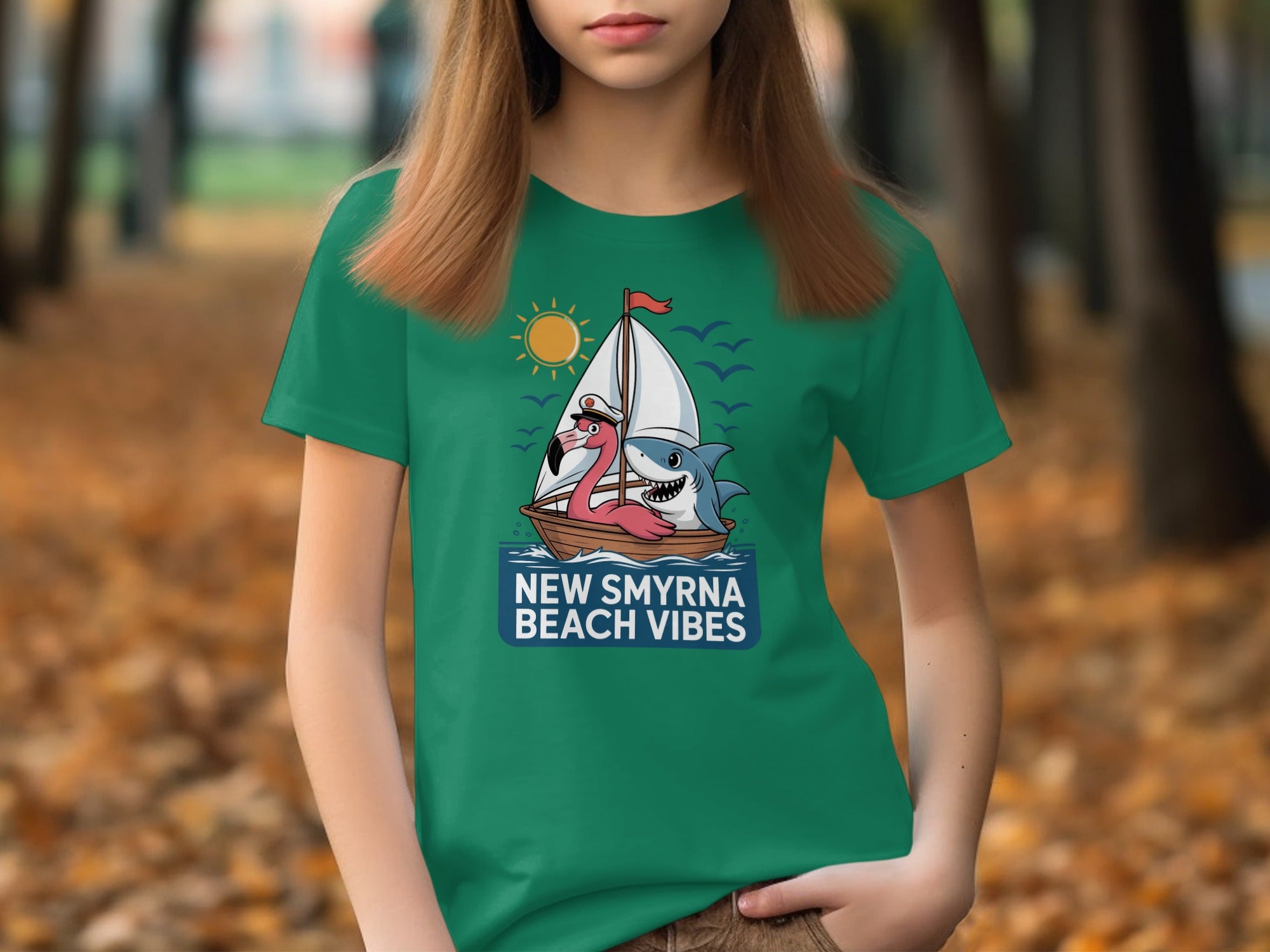 New Smyrna Beach Vibes Graphic T-Shirt product type
