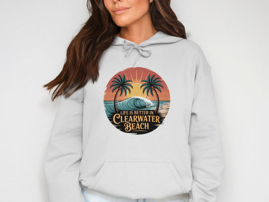 Life is Better in Clearwater Beach Hoodie product type