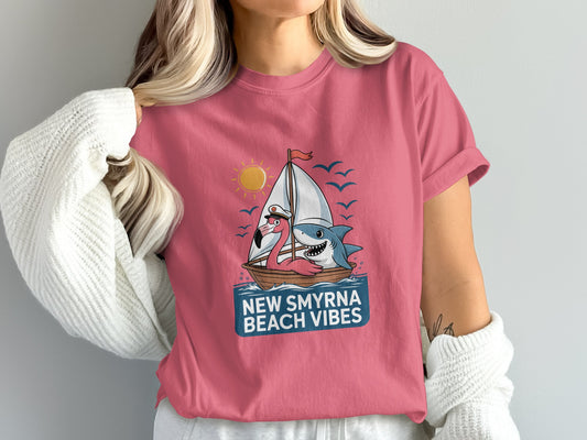 New Smyrna Beach Vibes Graphic Tee product