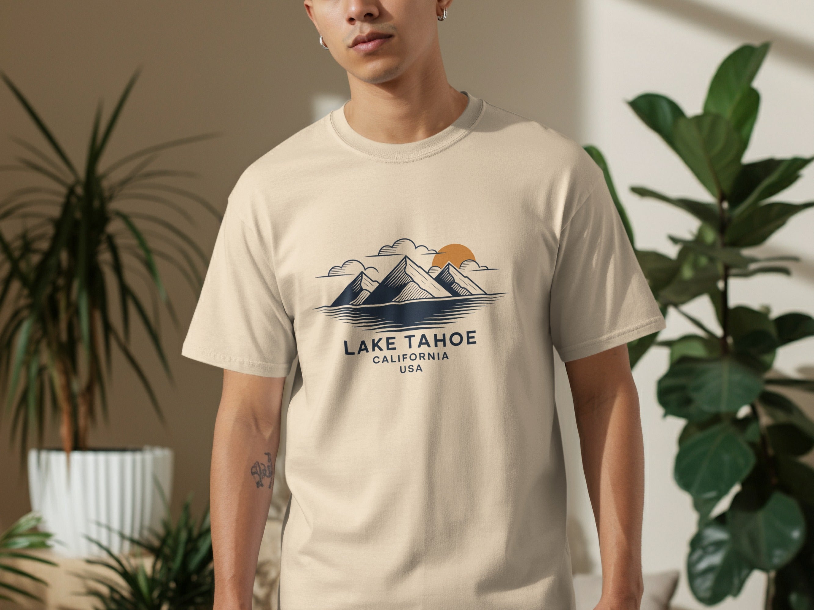 Lake Tahoe California USA Graphic Tee product type