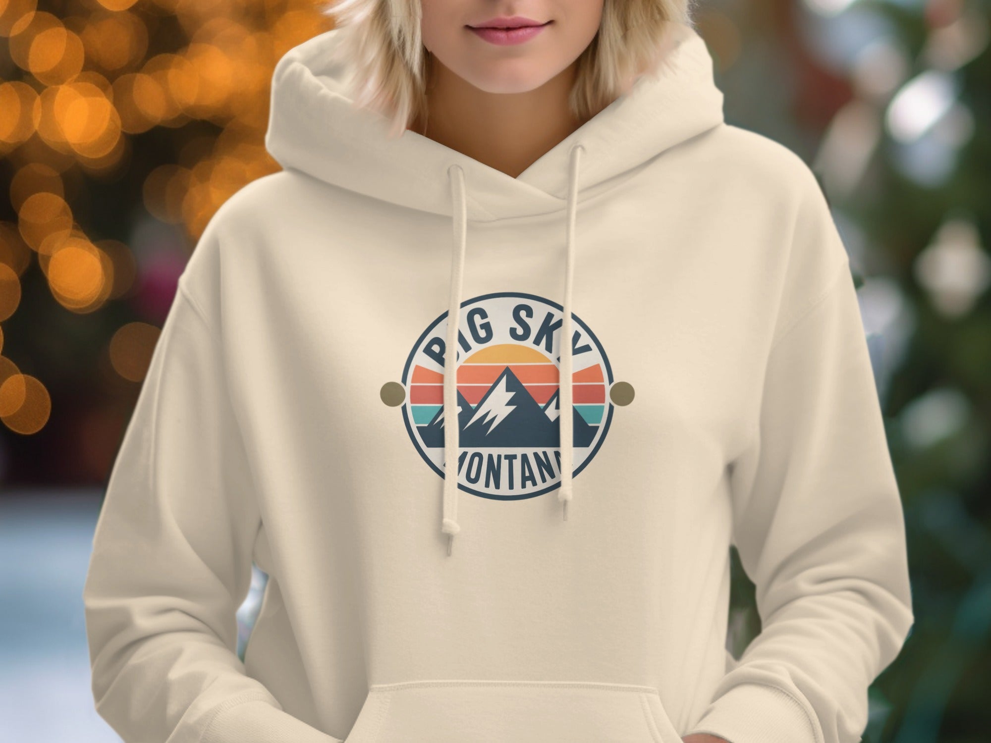 Big Sky Montana Graphic Hoodie Cozy Sweatshirt