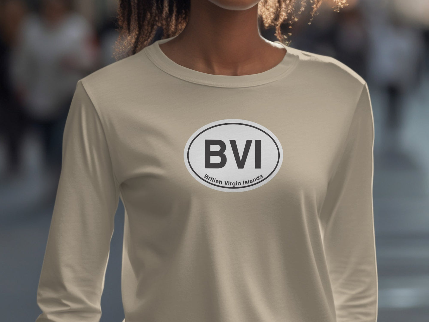 Emancipation Festival, BVI Spring Regatta, The Baths, White Bay, Womens Long Sleeve T-Shirt