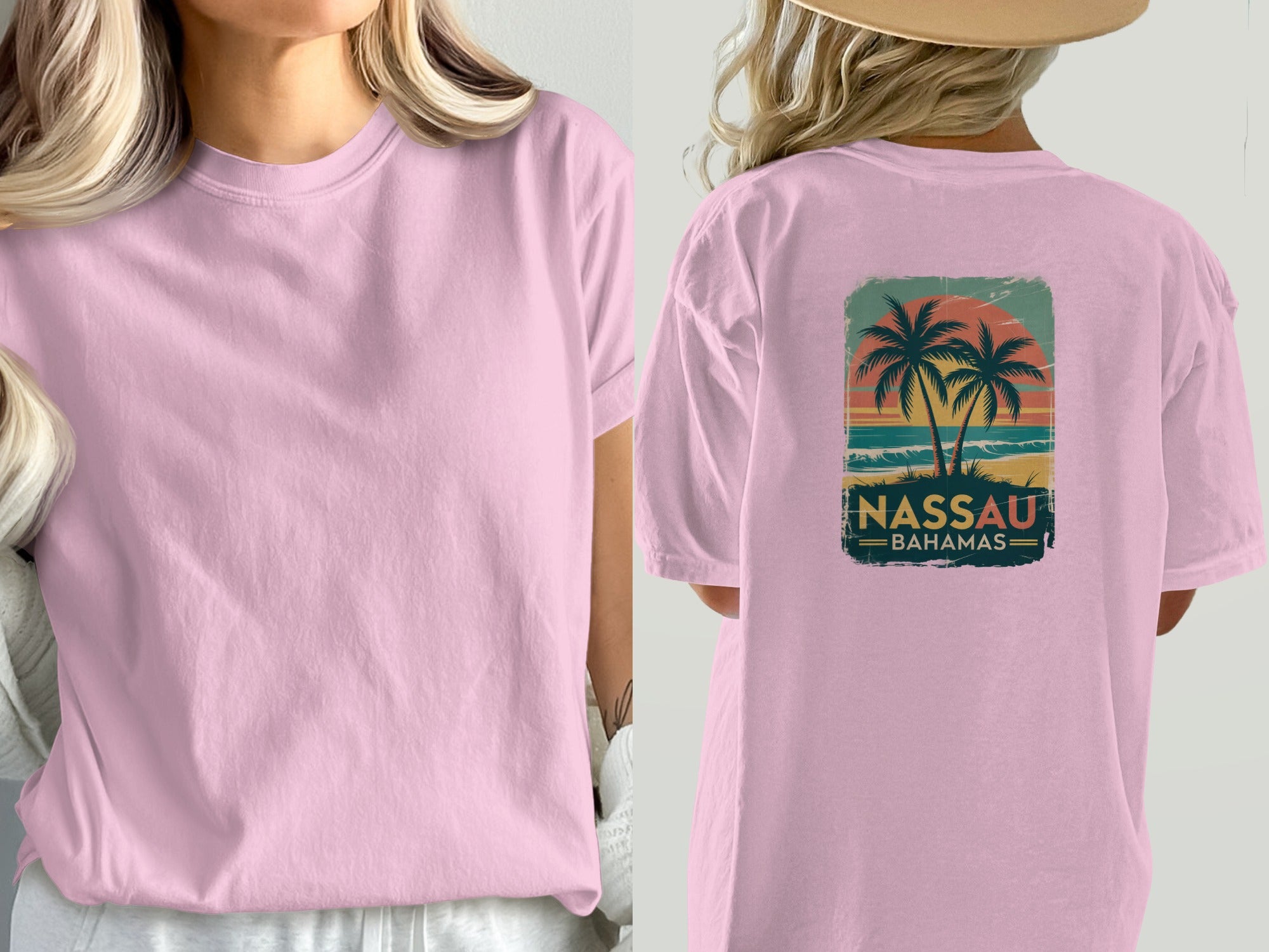 Nassau Bahamas Graphic Unisex Casual T-shirt product