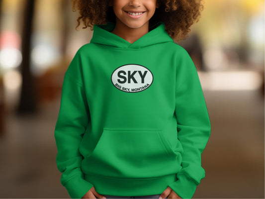 Big Sky Kids’ Adventure Games, Music in the Mountains, Big Sky PBR Youth Hoodie