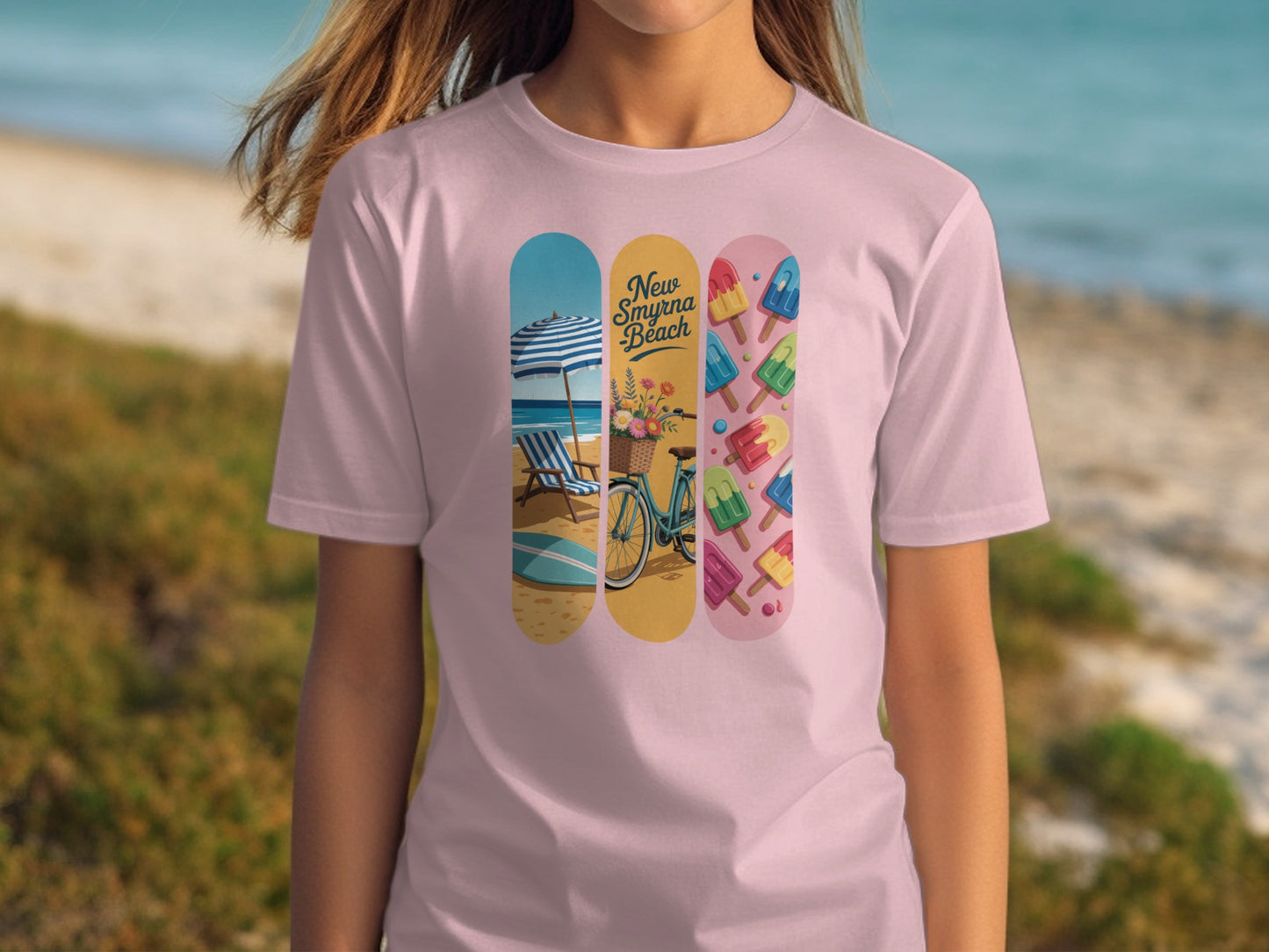 New Smyrna Beach Graphic T-Shirt Casual Wear Product Type