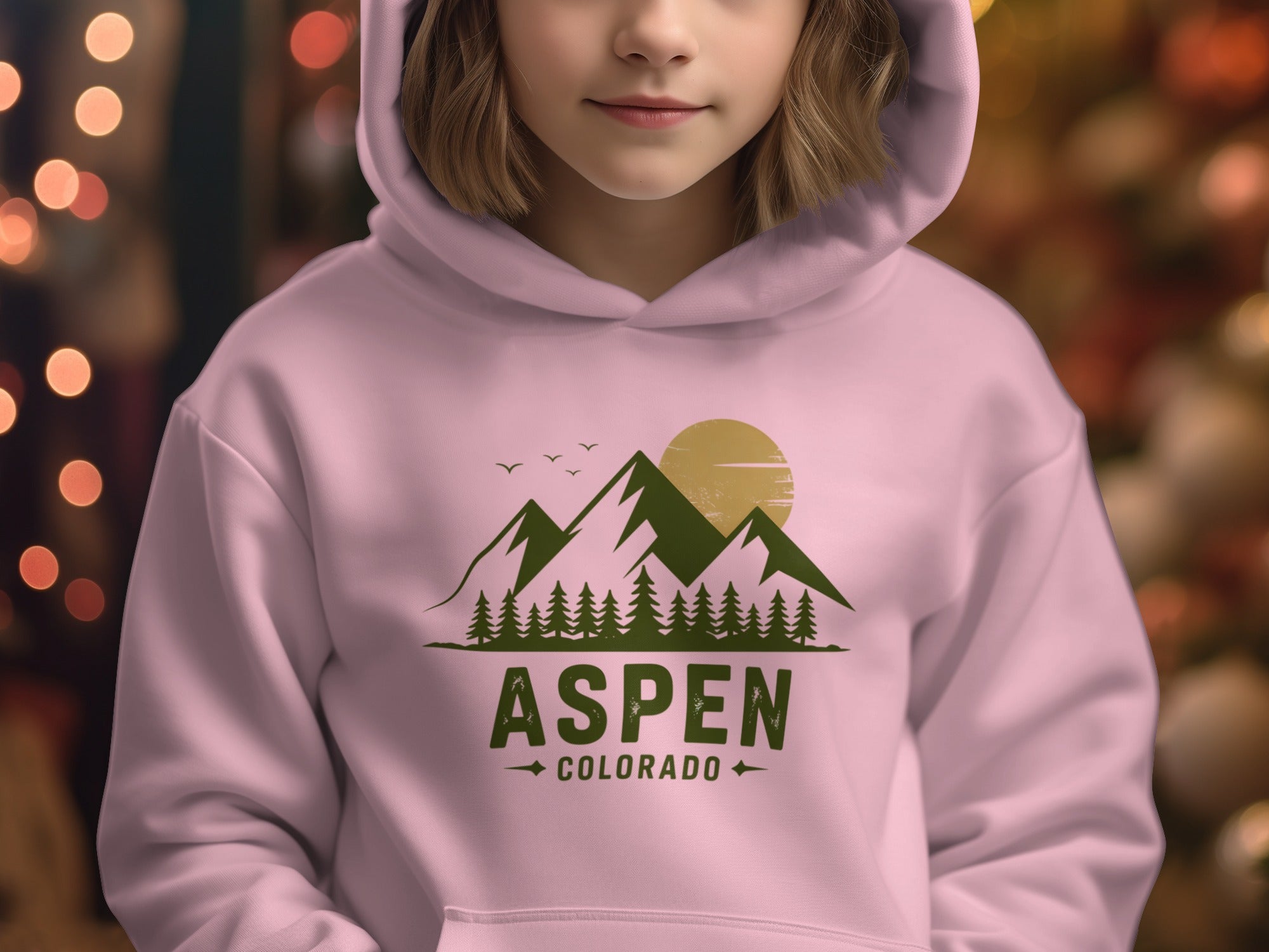 Aspen Colorado Scenic Design Hoodie