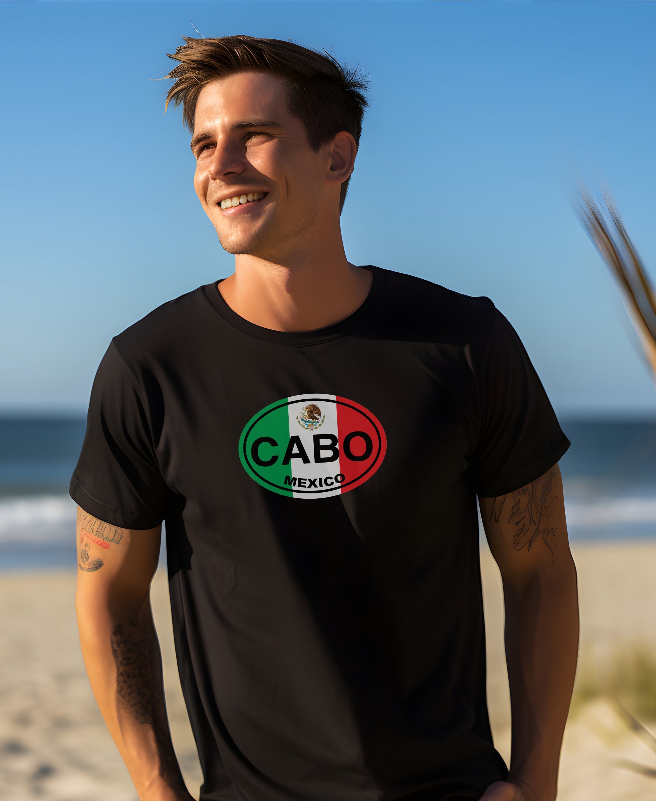 Cabo Mens T-Shirt – Built for Cabo Tuna Jackpot Fishing Tournament