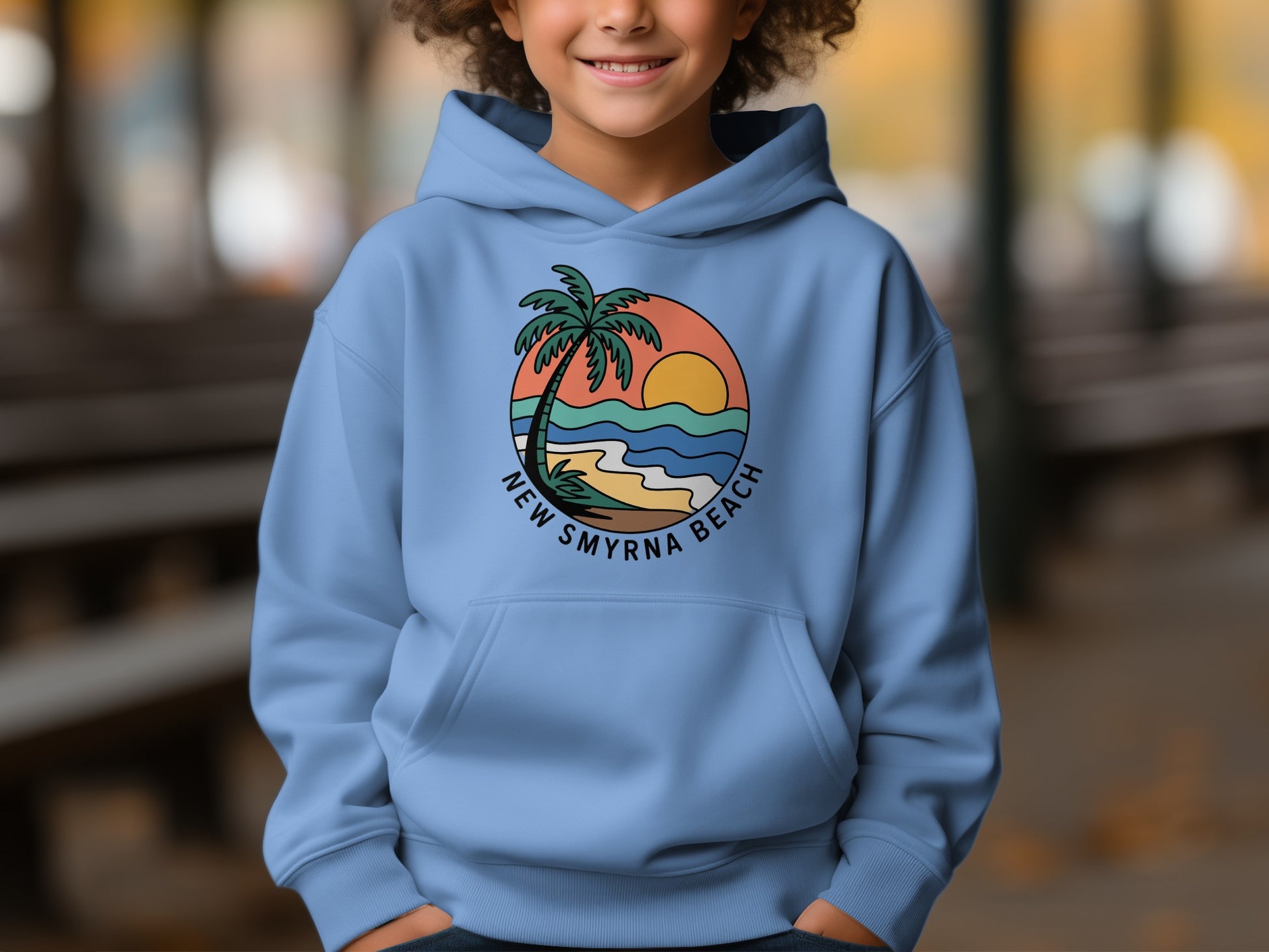 New Smyrna Beach Design Youth Hoodie product
