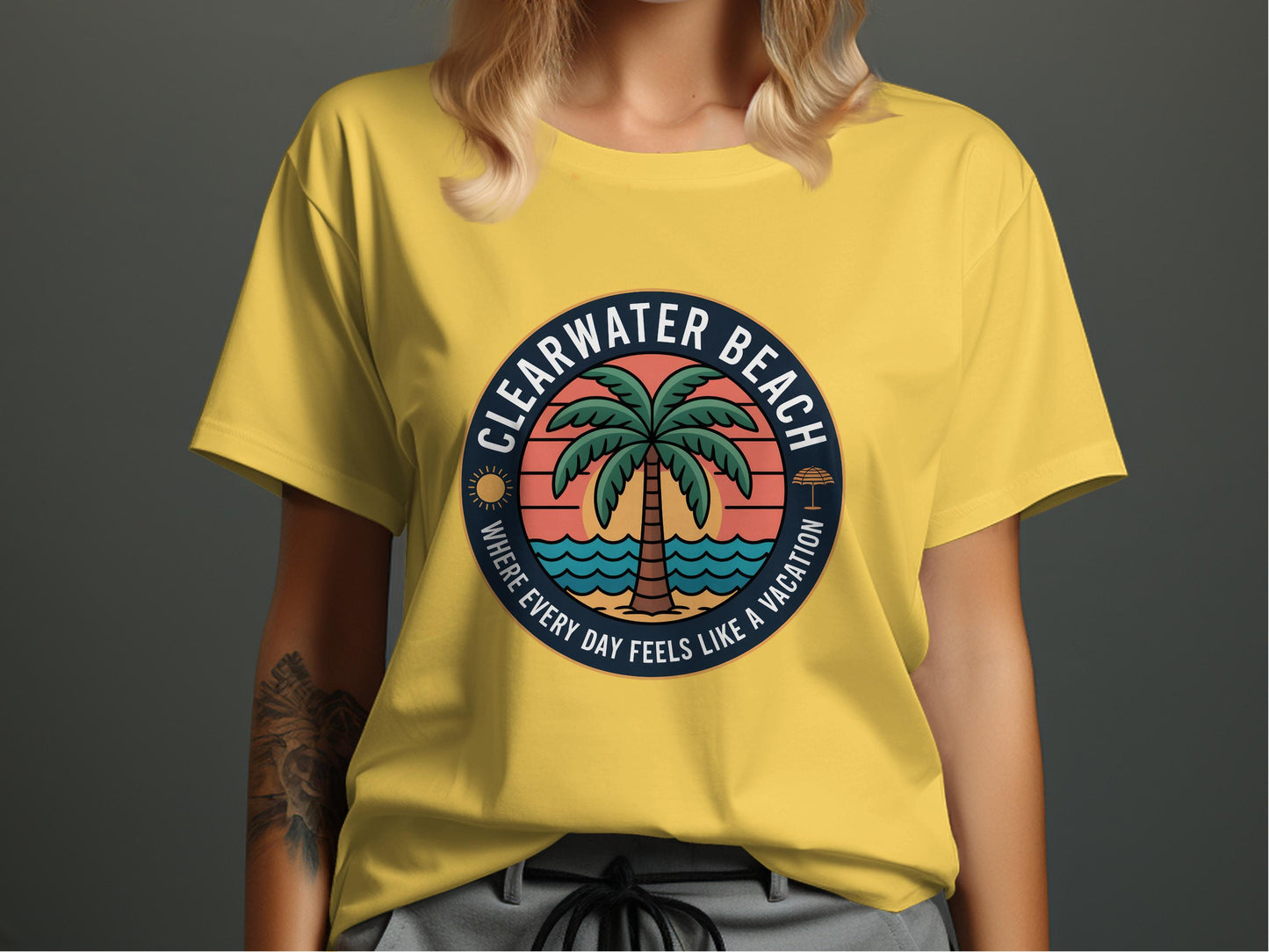 Clearwater Beach Vacation Vibes Graphic T-Shirt product
