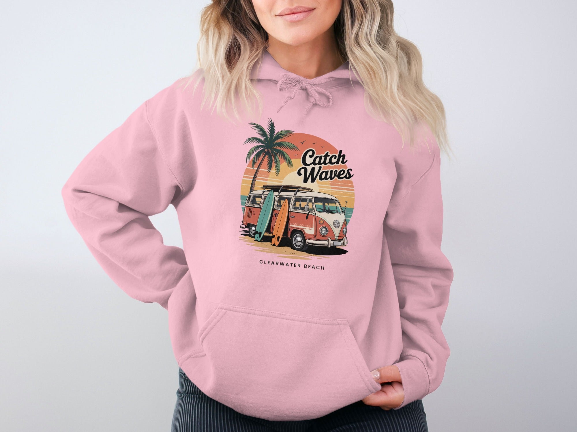 Catch Waves Clearwater Beach Hoodie product