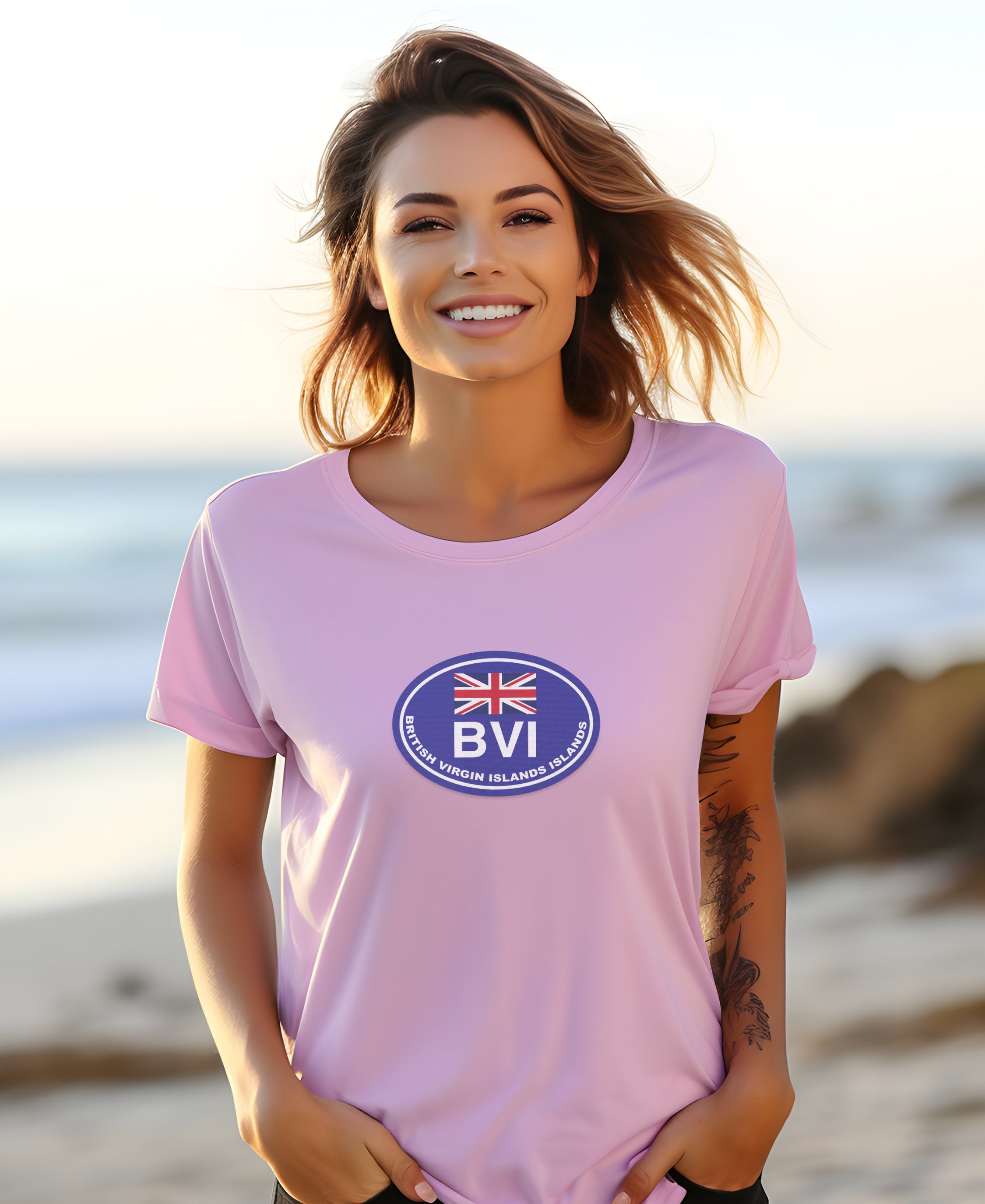 BVI sailing, hidden coves, Spring Regatta womens t-shirt