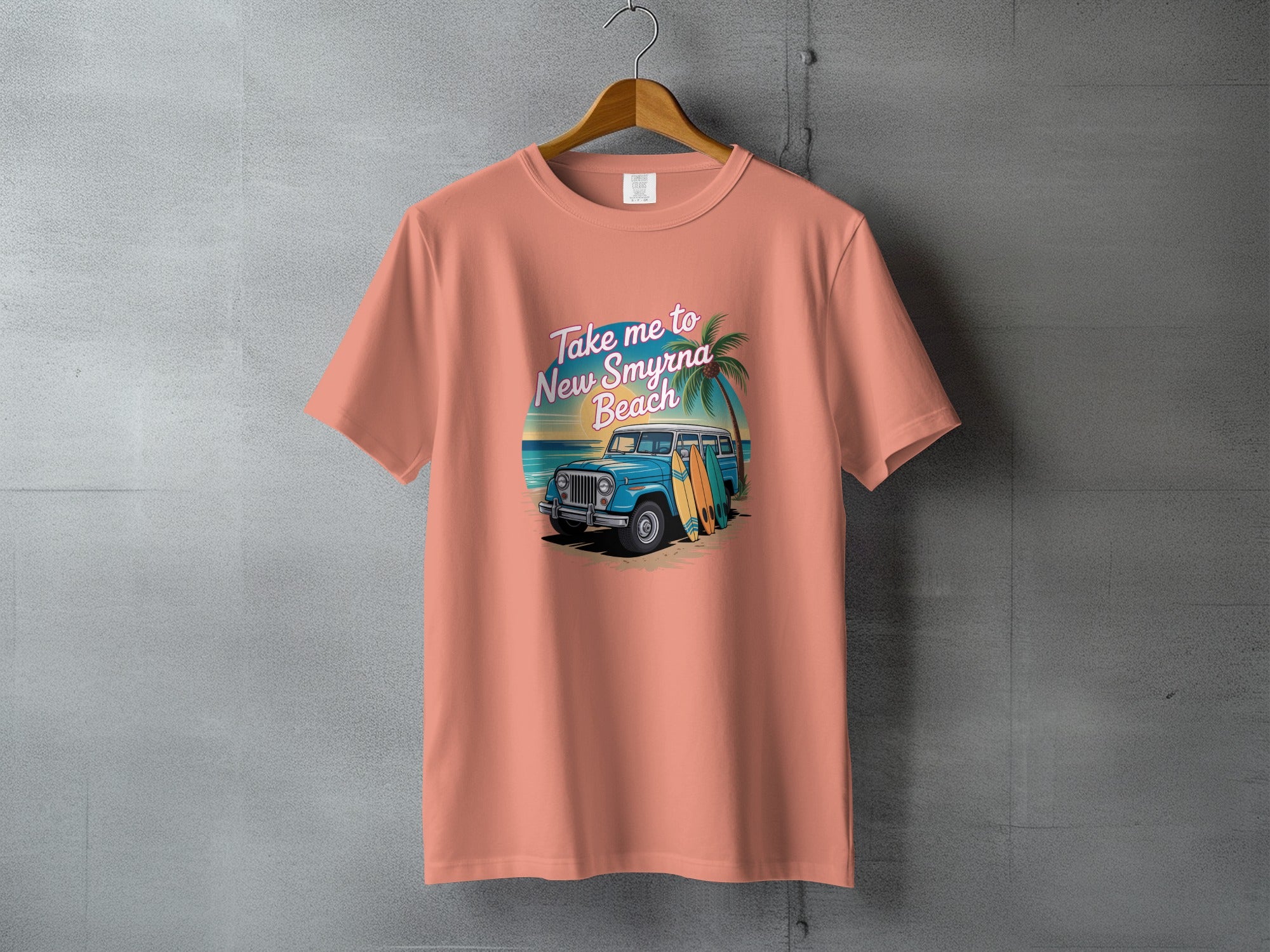 Take Me to New Smyrna Beach Retro Graphic T-Shirt product